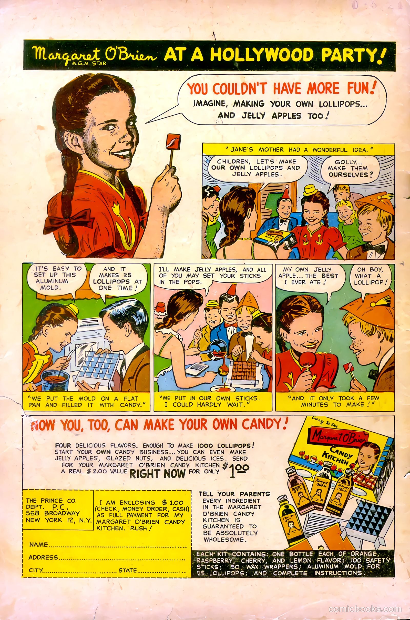 Abbott and Costello Comics #8 (1950) — page 36 of 36