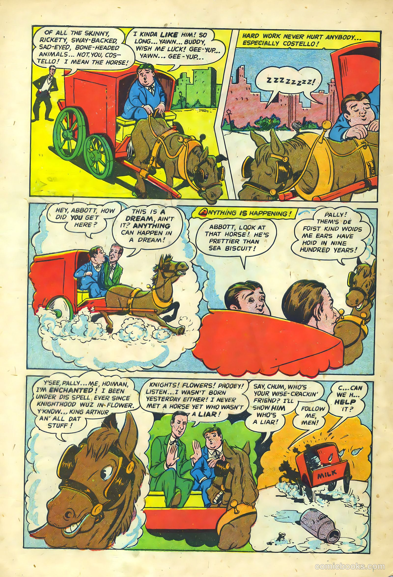 Abbott and Costello Comics #9 (1950) — page 4 of 36