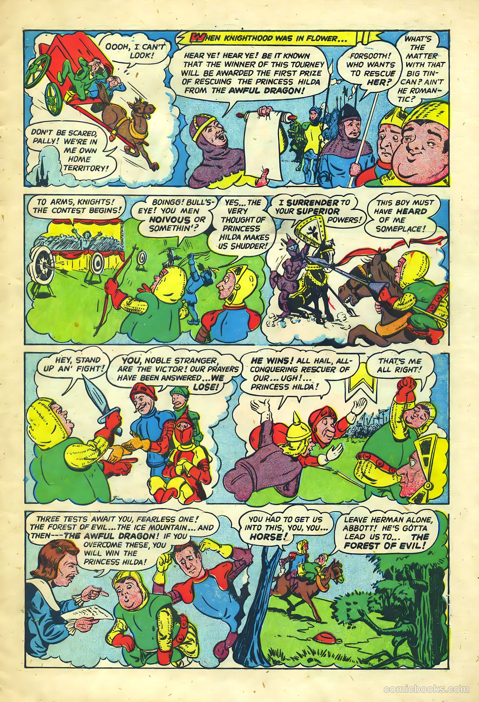 Abbott and Costello Comics #9 (1950) — page 5 of 36