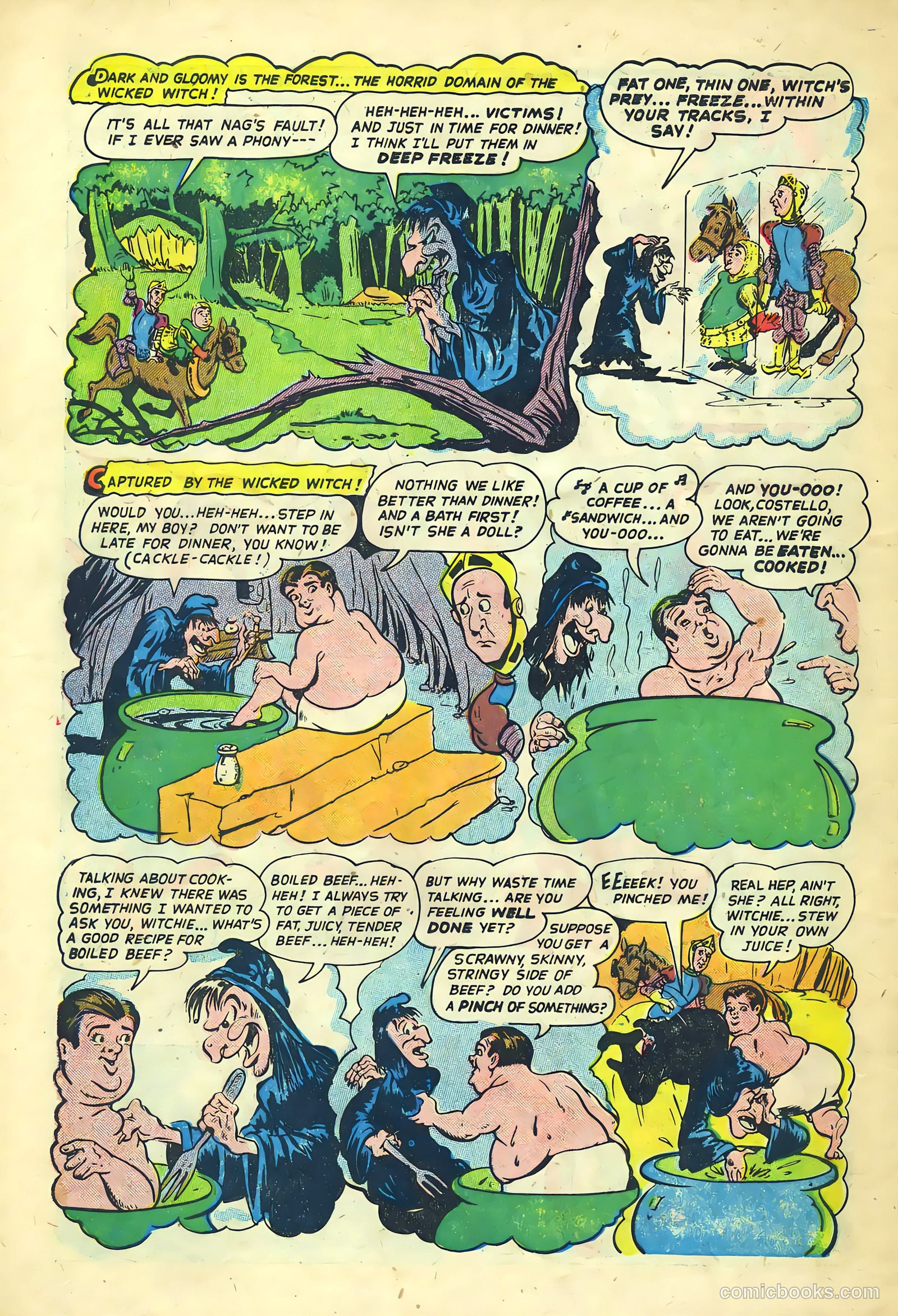 Abbott and Costello Comics #9 (1950) — page 6 of 36