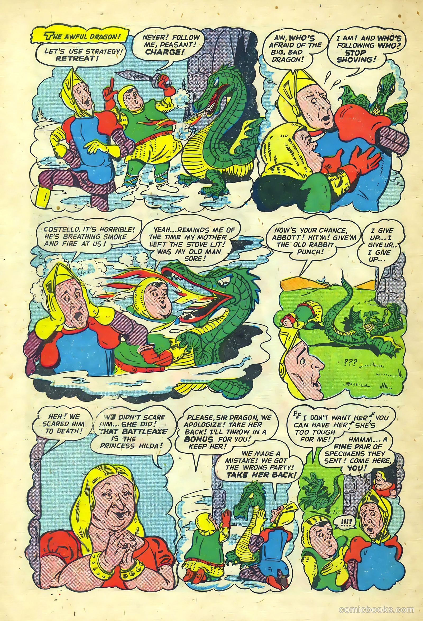 Abbott and Costello Comics #9 (1950) — page 8 of 36