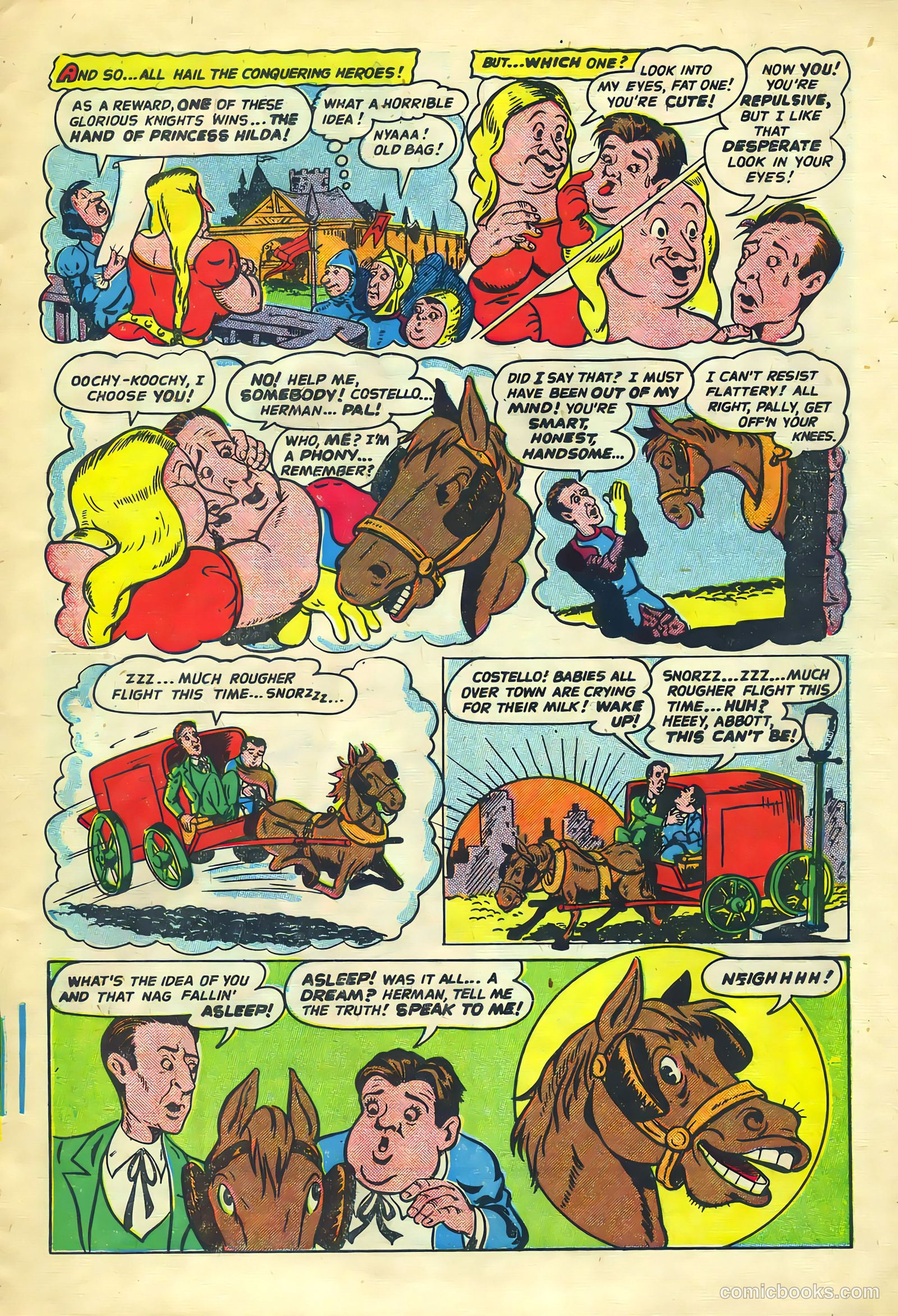 Abbott and Costello Comics #9 (1950) — page 9 of 36