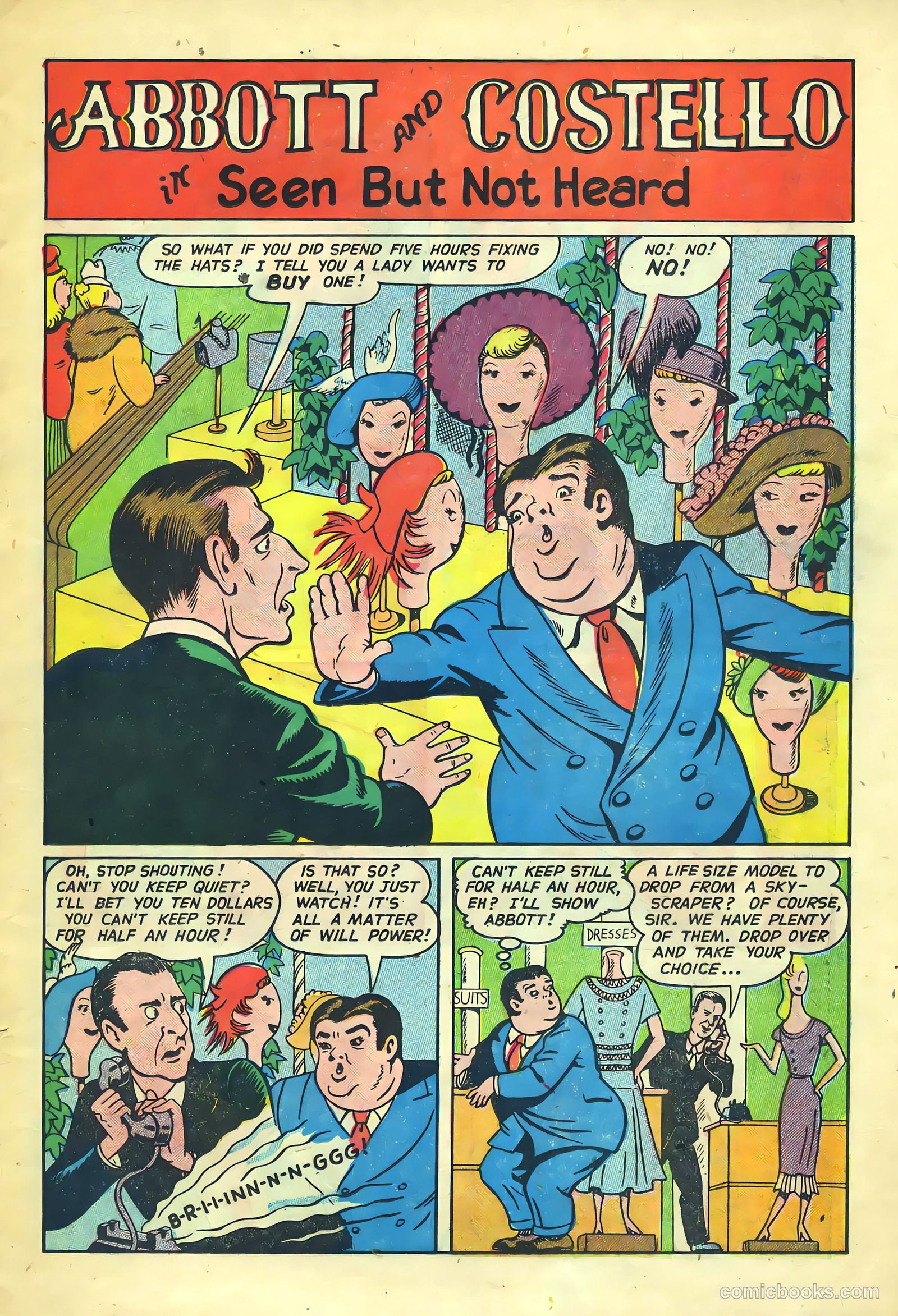 Abbott and Costello Comics #9 (1950) — page 11 of 36