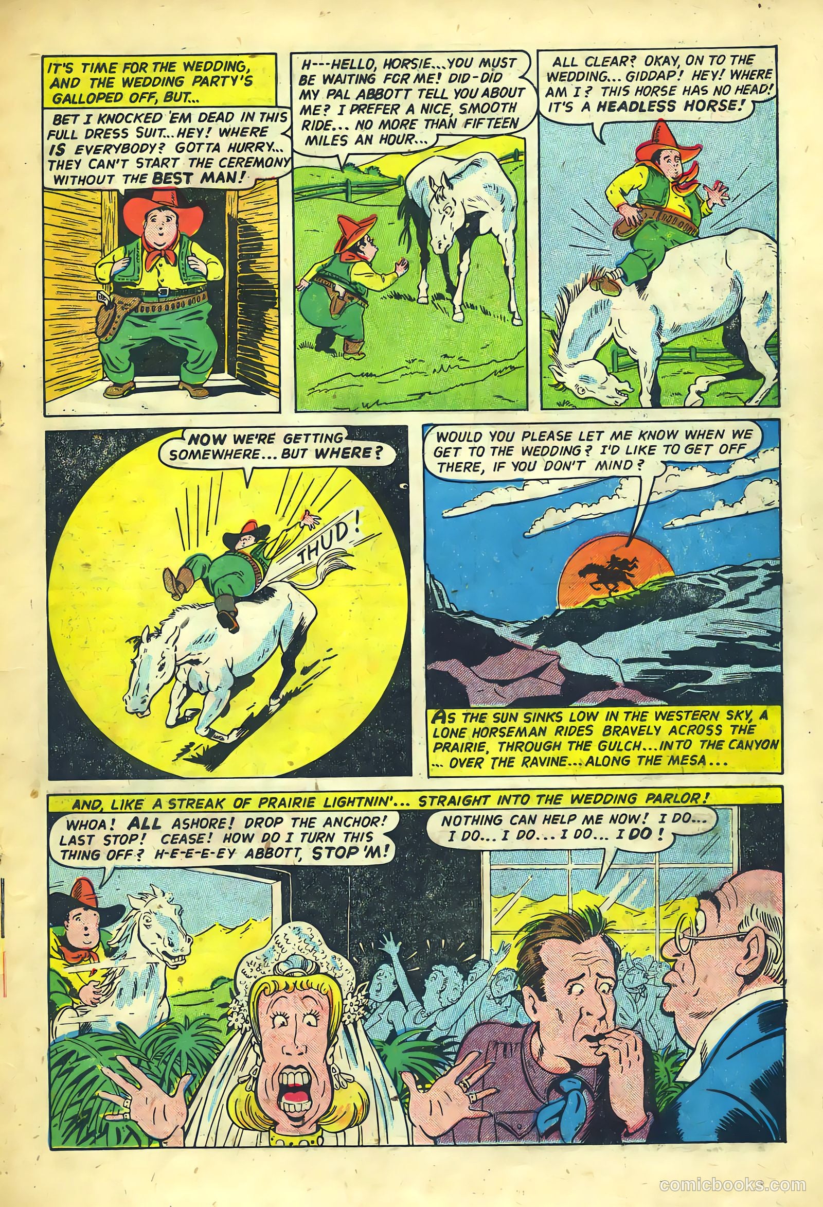 Abbott and Costello Comics #9 (1950) — page 19 of 36