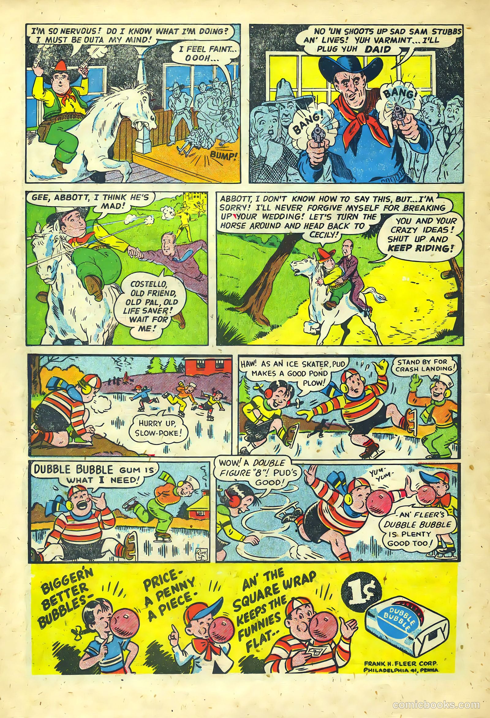 Abbott and Costello Comics #9 (1950) — page 20 of 36