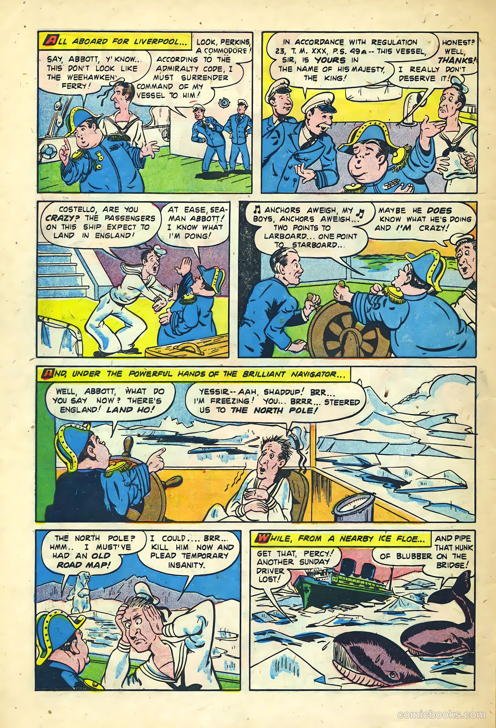 Abbott and Costello Comics #9 (1950) — page 30 of 36