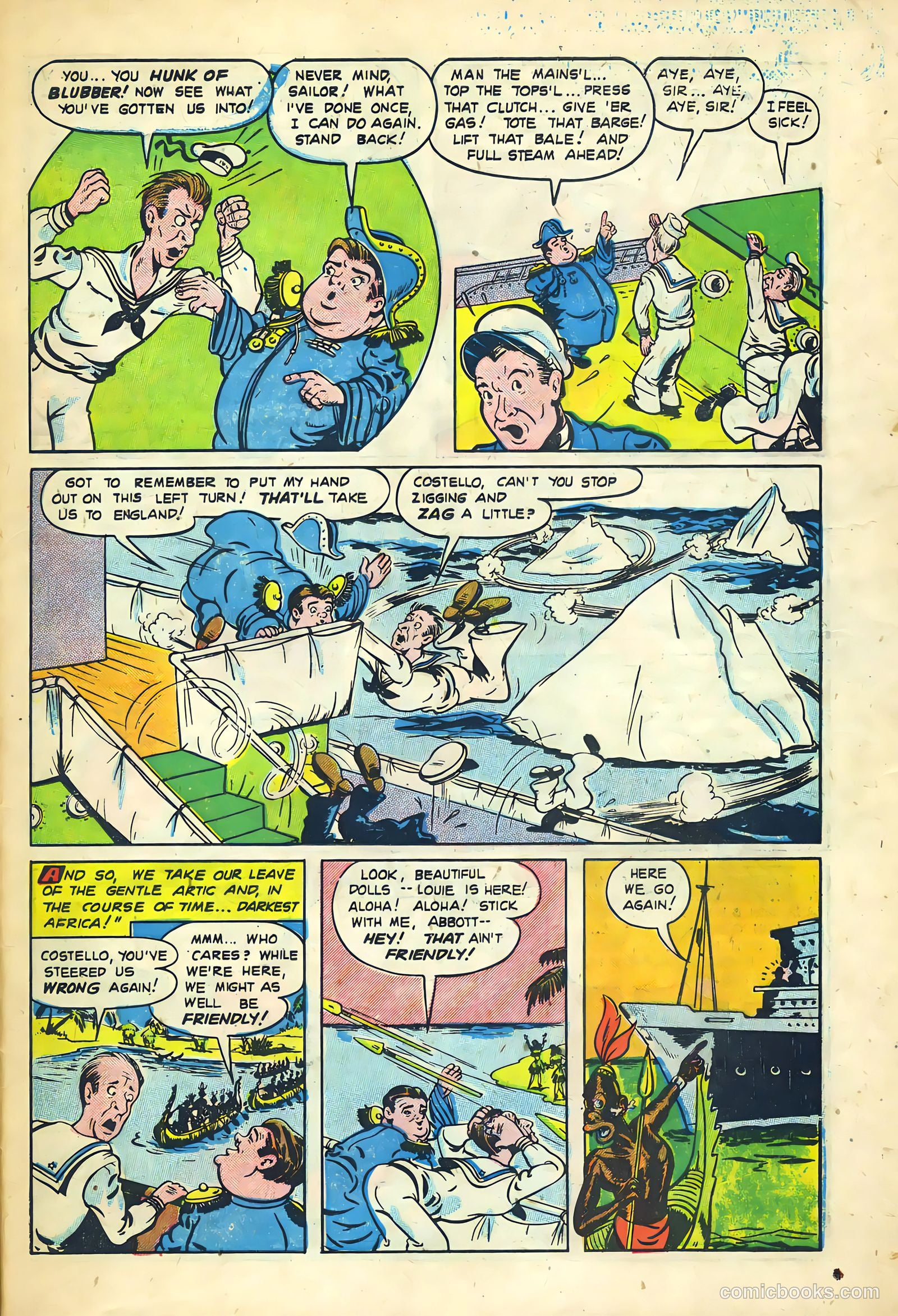 Abbott and Costello Comics #9 (1950) — page 31 of 36