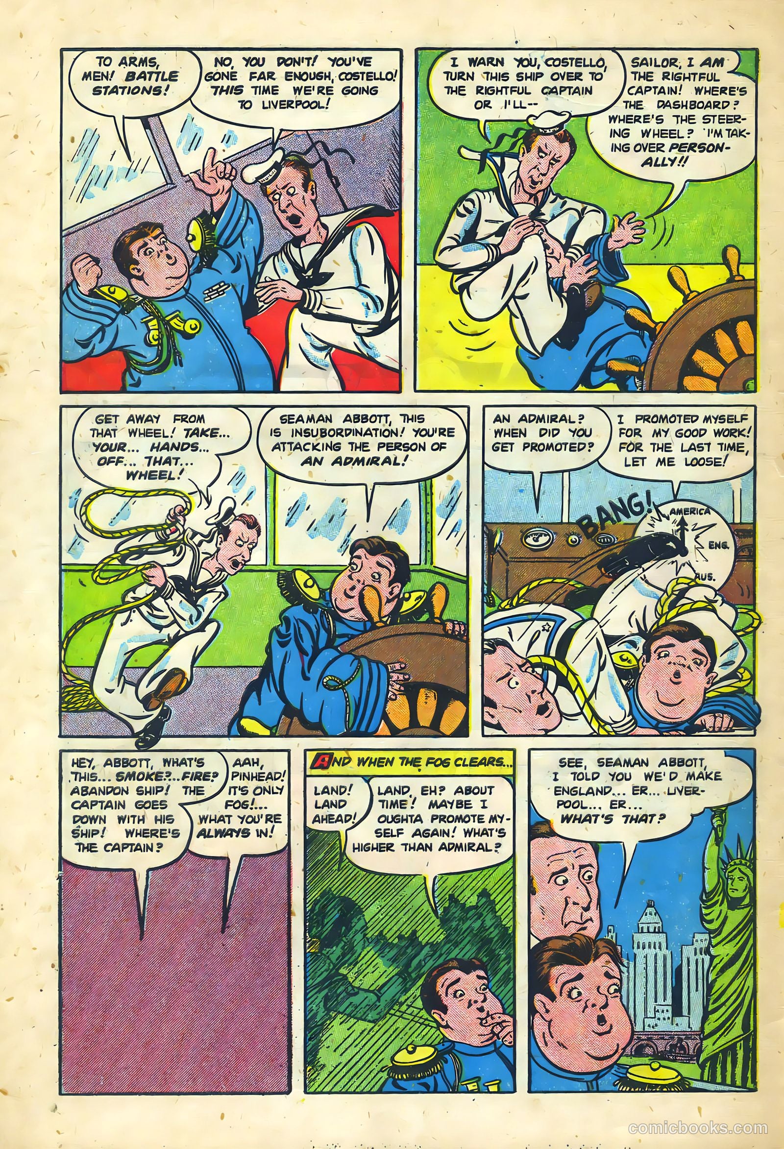 Abbott and Costello Comics #9 (1950) — page 32 of 36