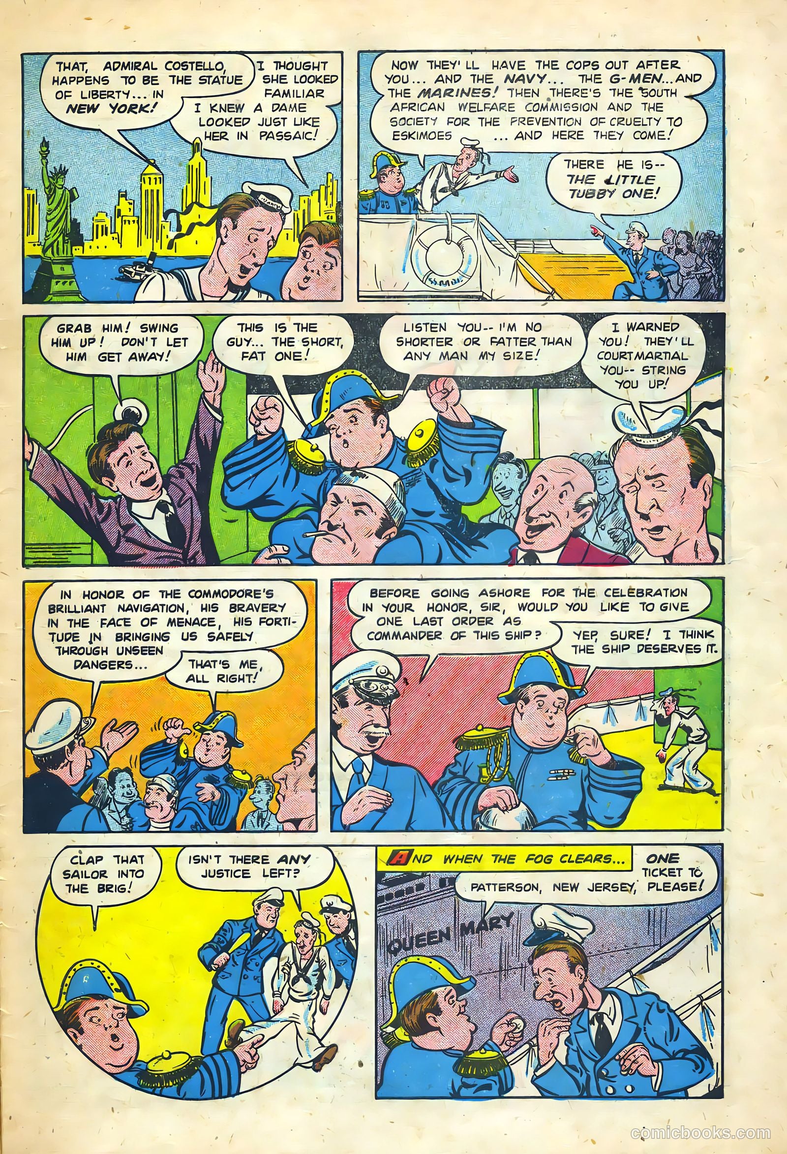 Abbott and Costello Comics #9 (1950) — page 33 of 36