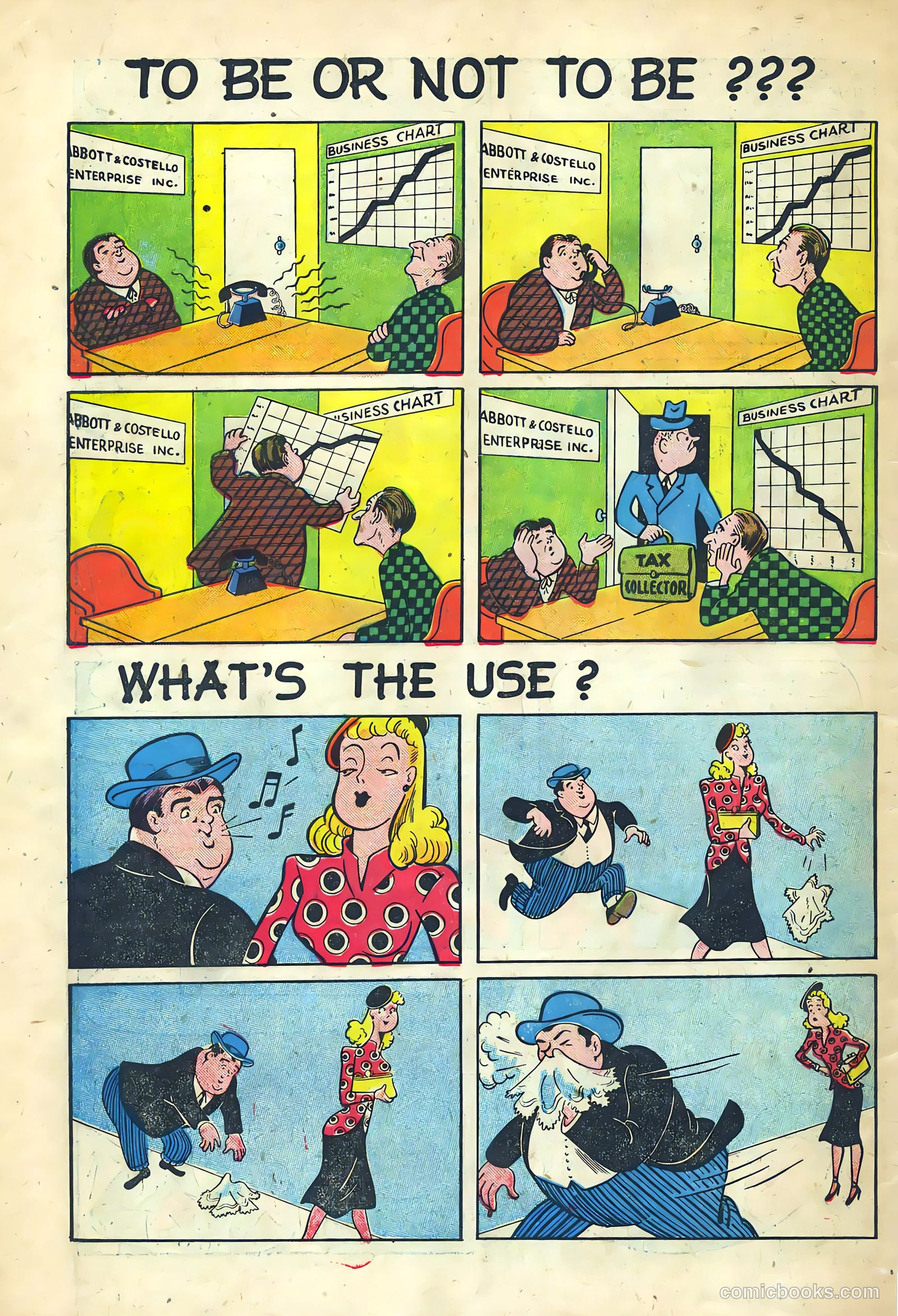 Abbott and Costello Comics #9 (1950) — page 34 of 36