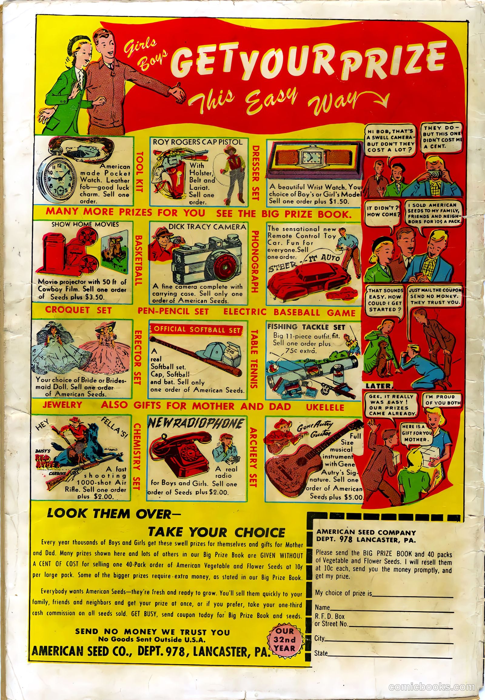 Abbott and Costello Comics #9 (1950) — page 36 of 36