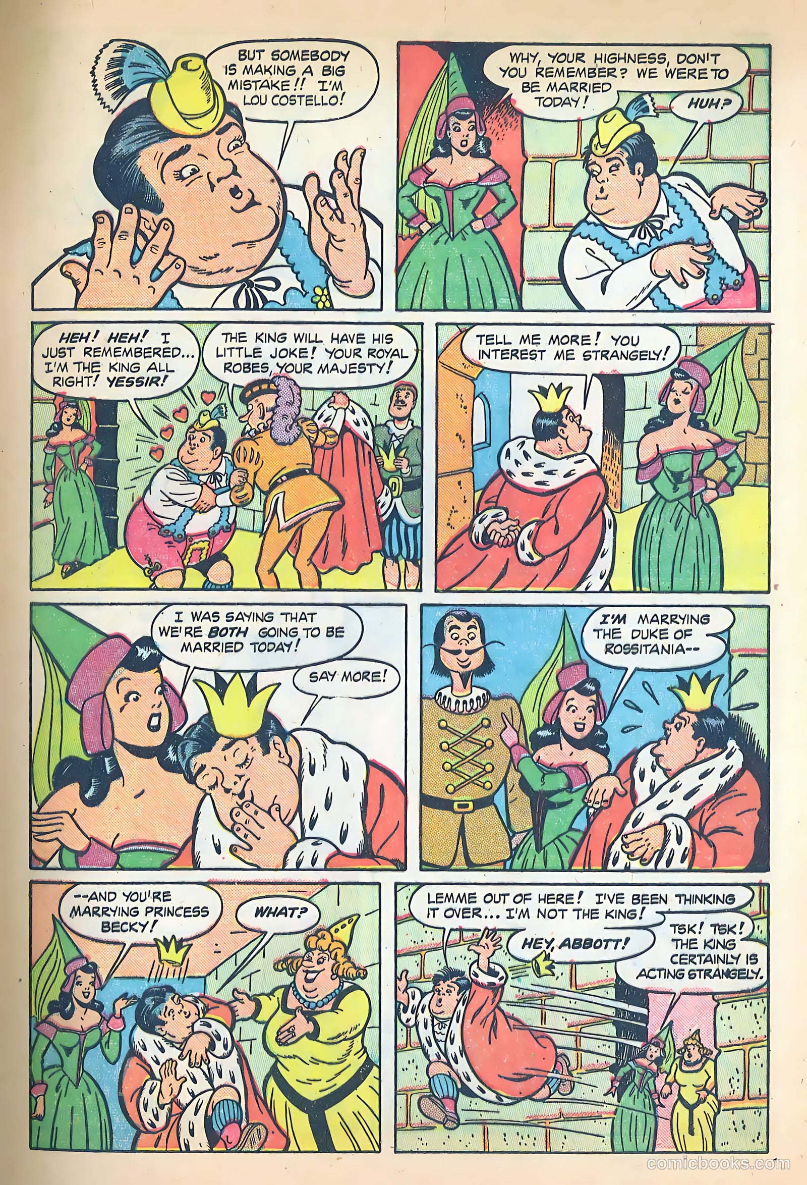 Abbott and Costello Comics #10 (1950) — page 5 of 36