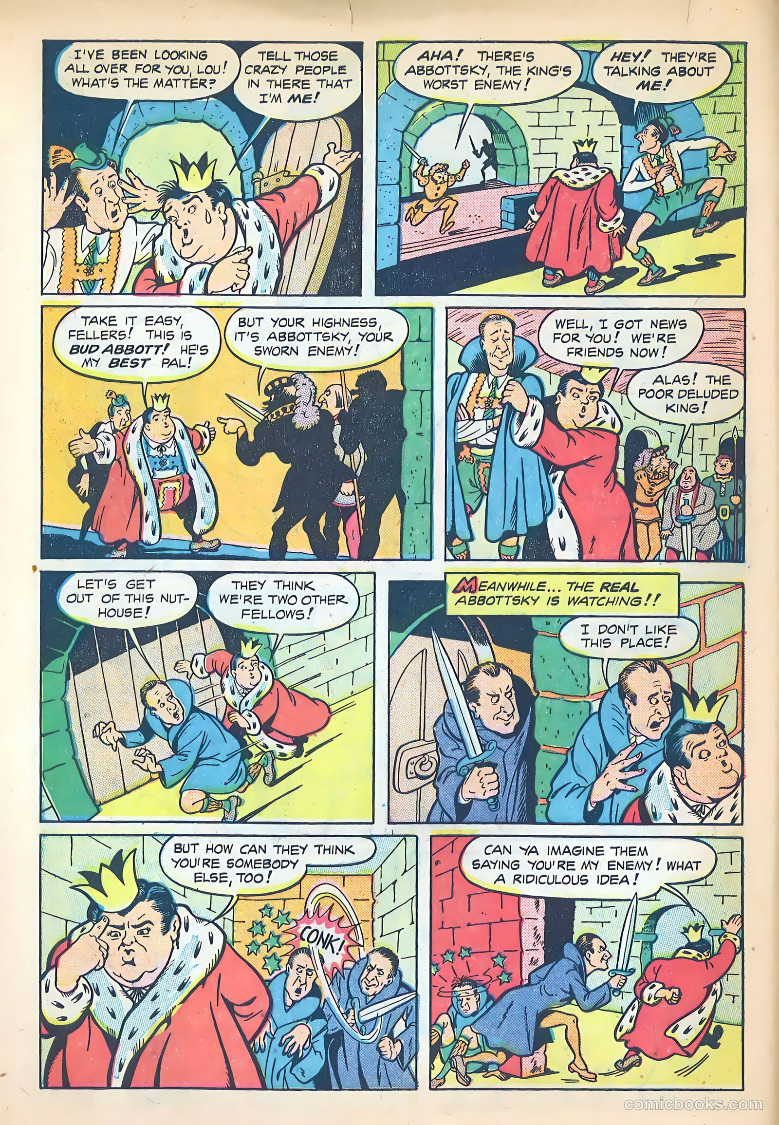 Abbott and Costello Comics #10 (1950) — page 6 of 36