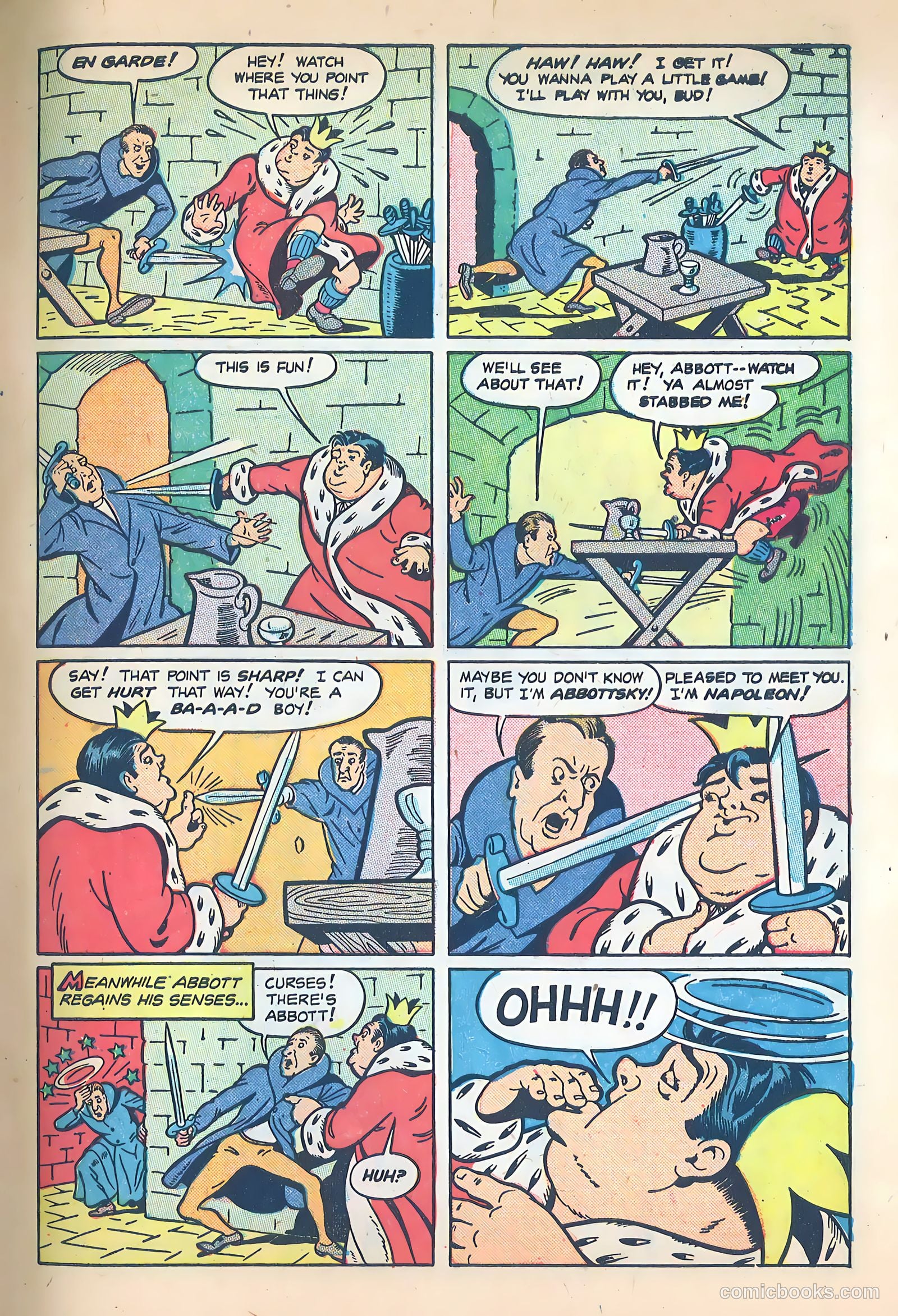 Abbott and Costello Comics #10 (1950) — page 7 of 36