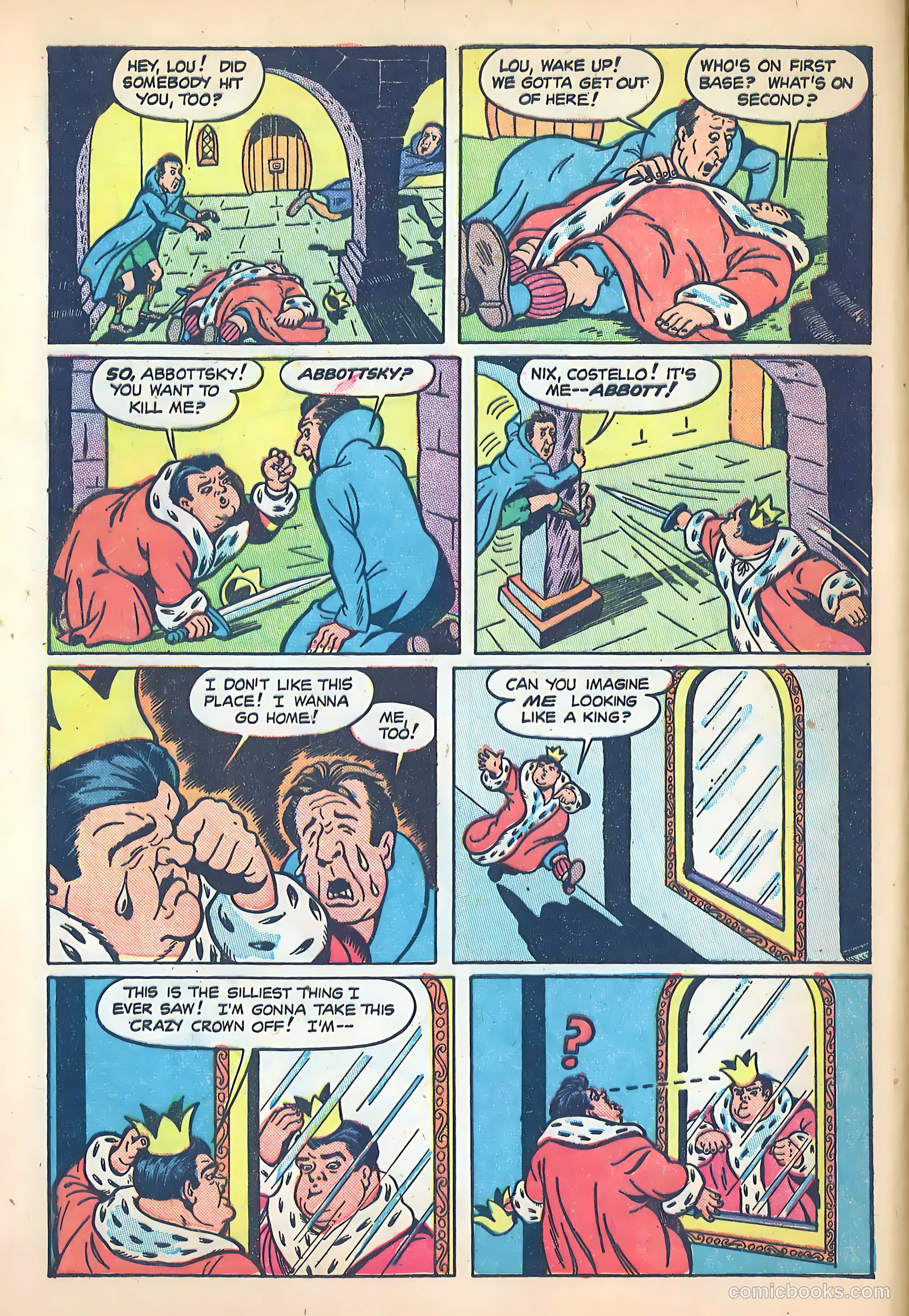 Abbott and Costello Comics #10 (1950) — page 8 of 36