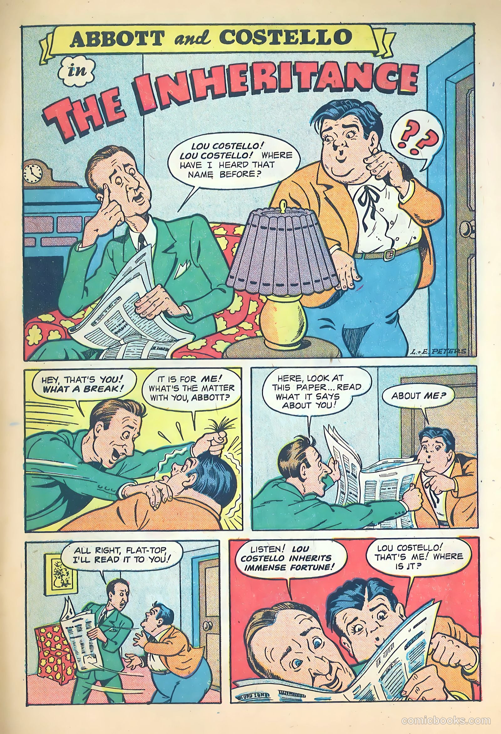 Abbott and Costello Comics #10 (1950) — page 27 of 36