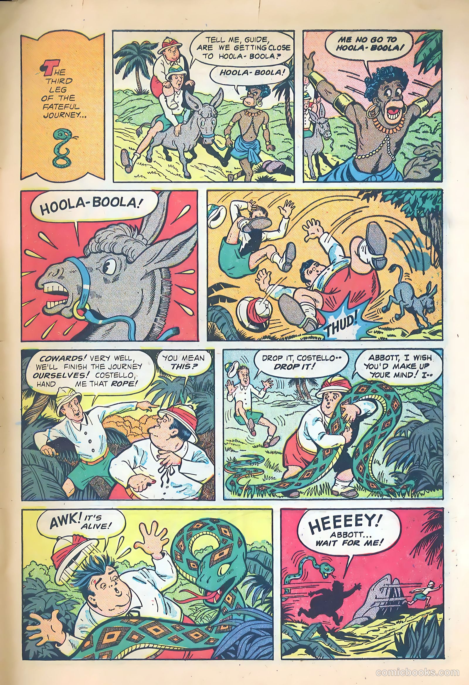 Abbott and Costello Comics #10 (1950) — page 31 of 36