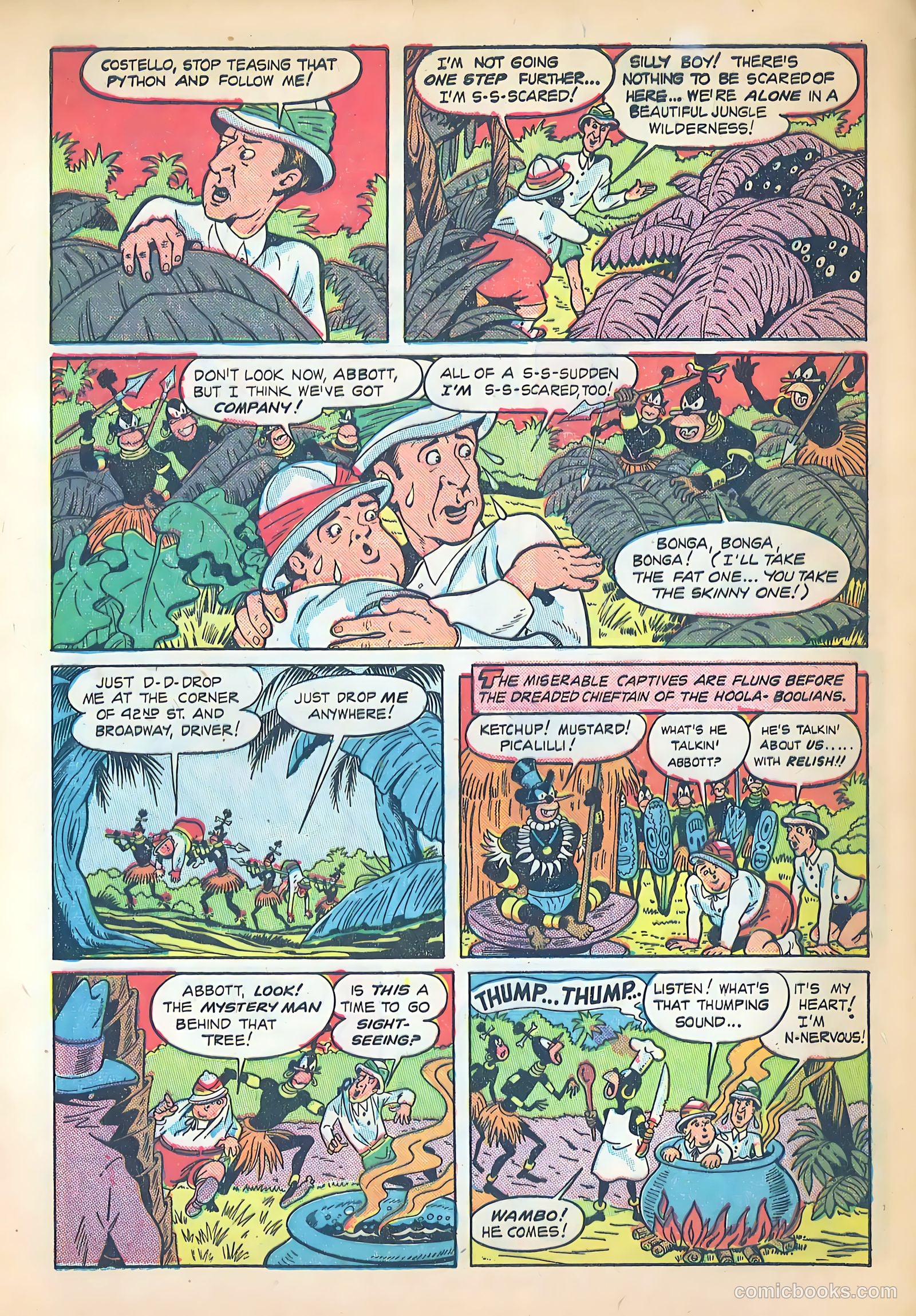 Abbott and Costello Comics #10 (1950) — page 32 of 36