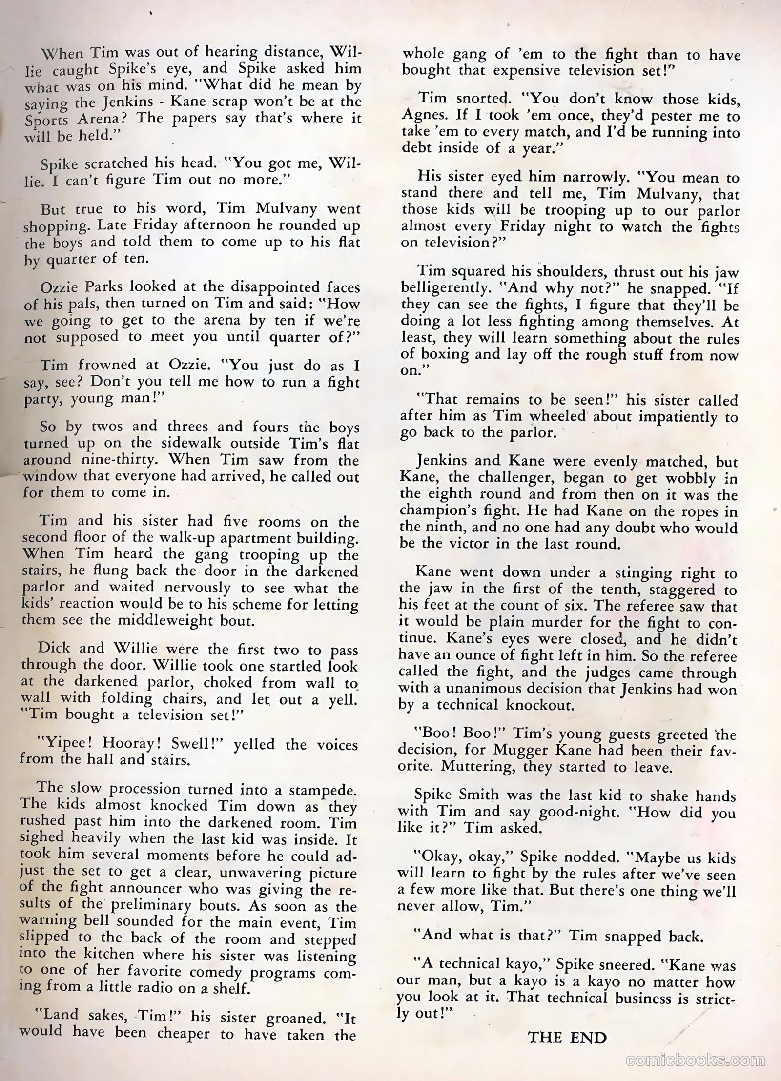 Abbott and Costello Comics #10 (1950) — page 35 of 36