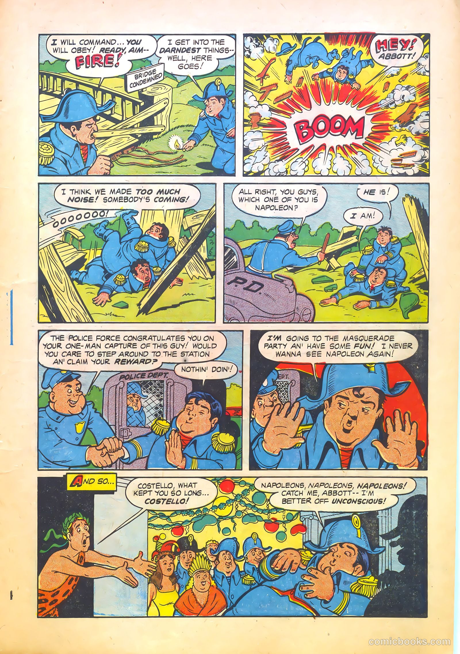 Abbott and Costello Comics #11 (1950) — page 7 of 36