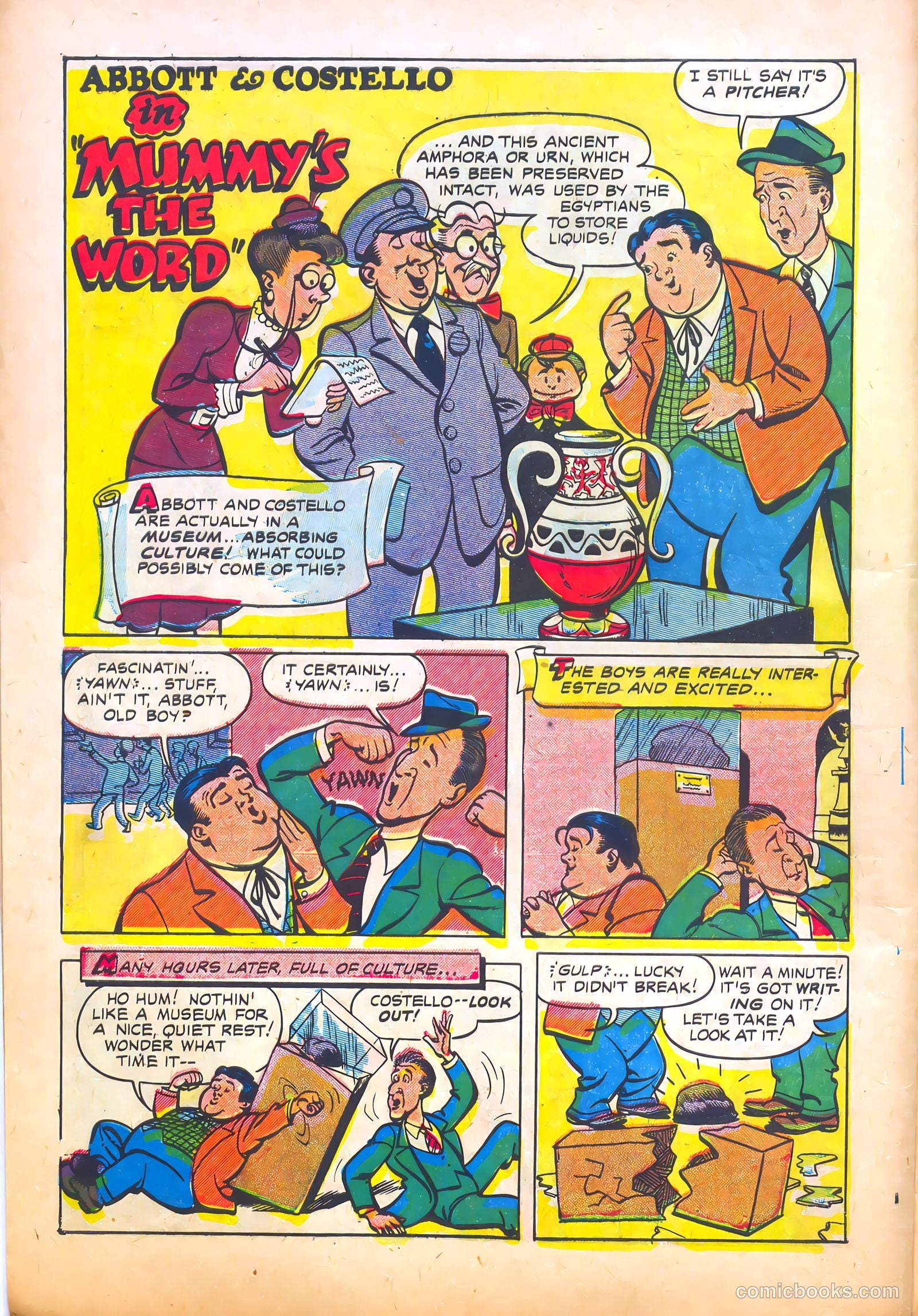 Abbott and Costello Comics #11 (1950) — page 8 of 36