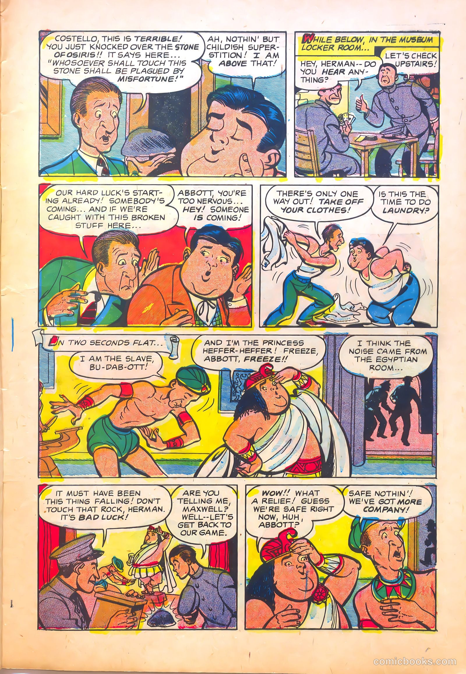 Abbott and Costello Comics #11 (1950) — page 9 of 36