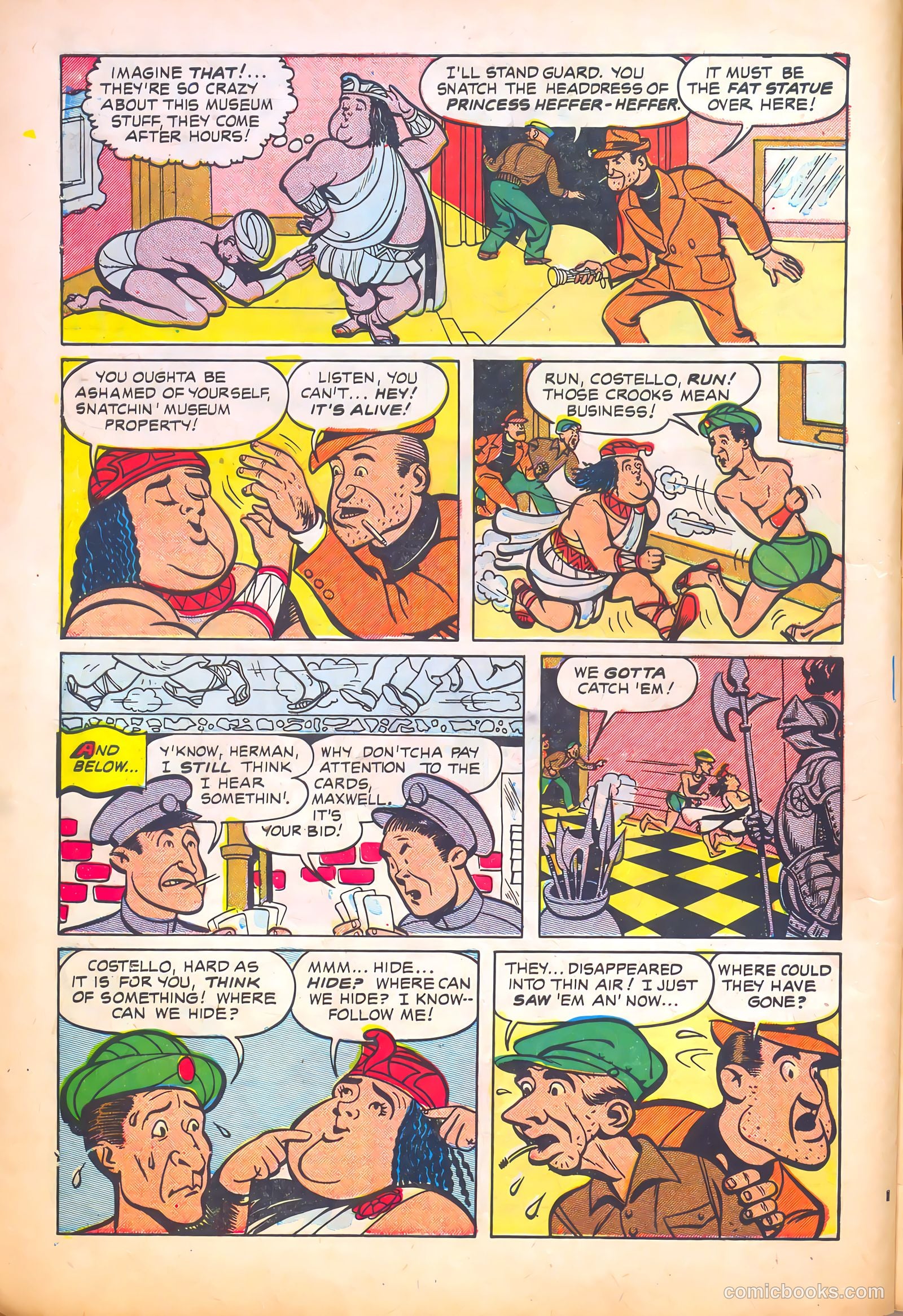 Abbott and Costello Comics #11 (1950) — page 10 of 36