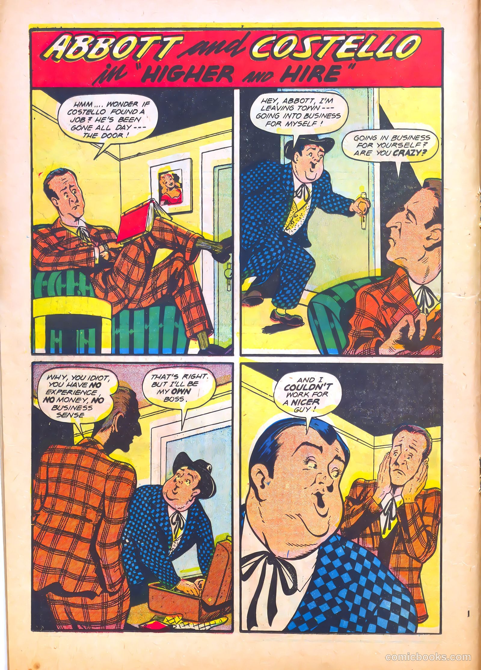 Abbott and Costello Comics #11 (1950) — page 16 of 36