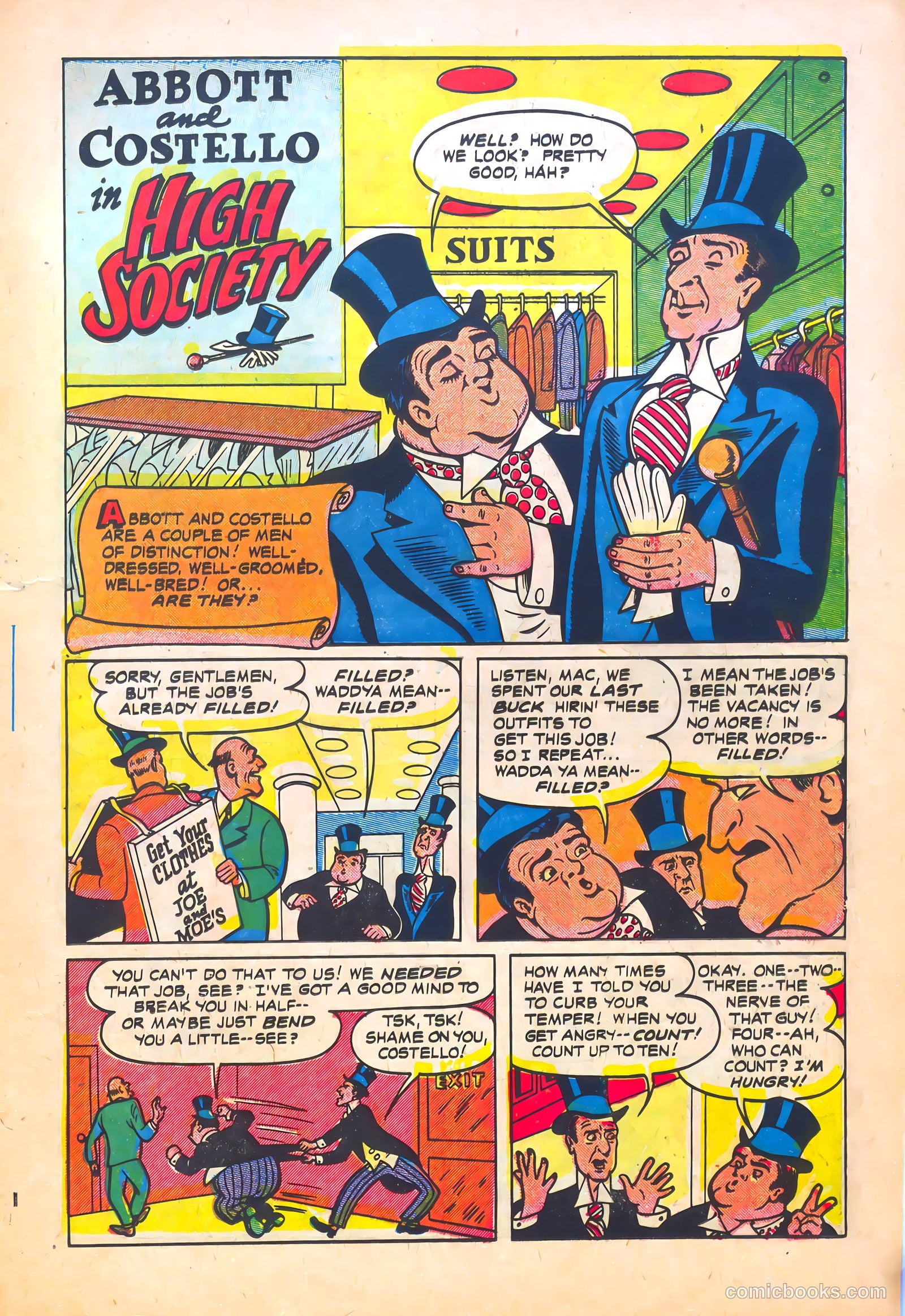 Abbott and Costello Comics #11 (1950) — page 17 of 36