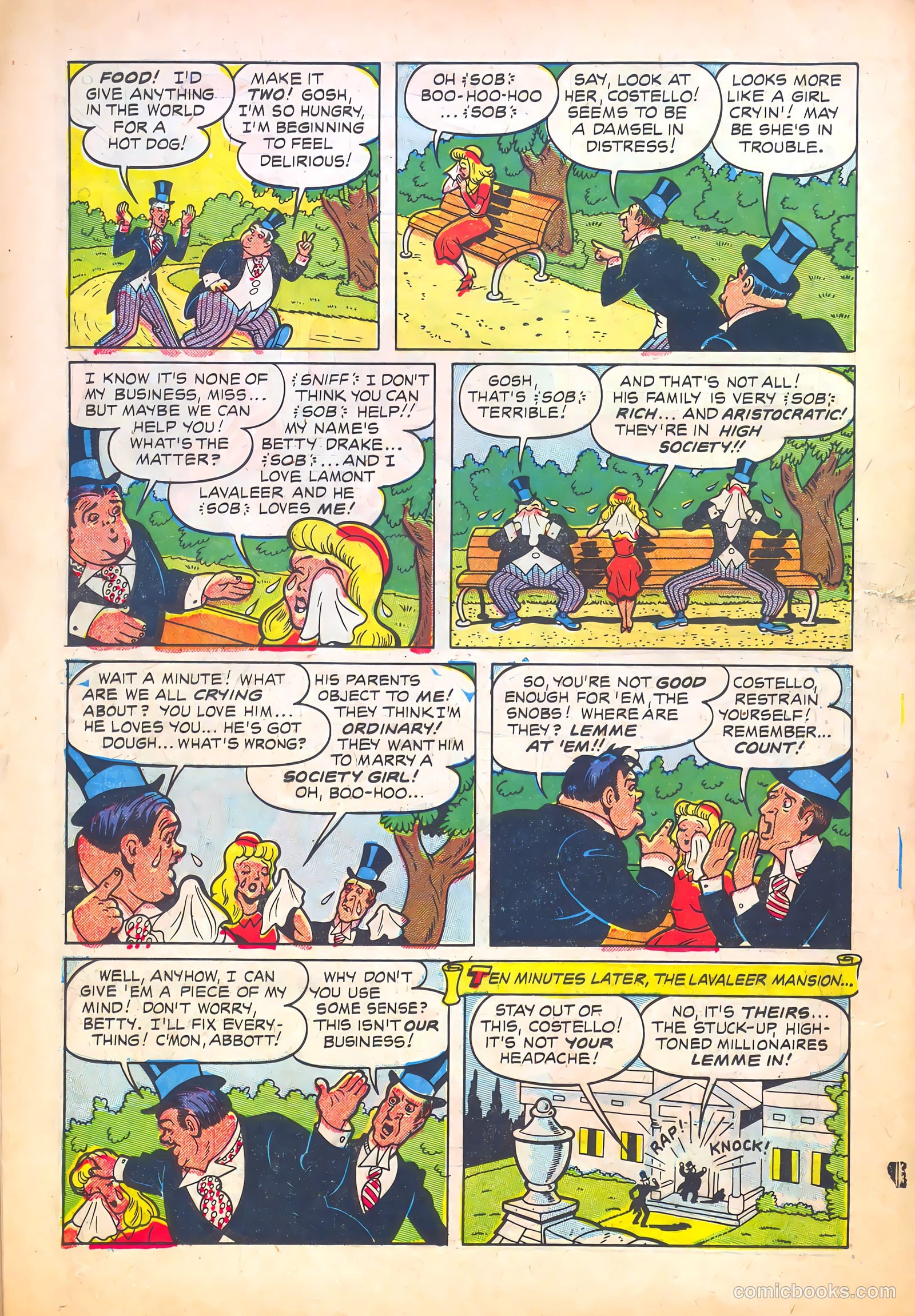Abbott and Costello Comics #11 (1950) — page 18 of 36