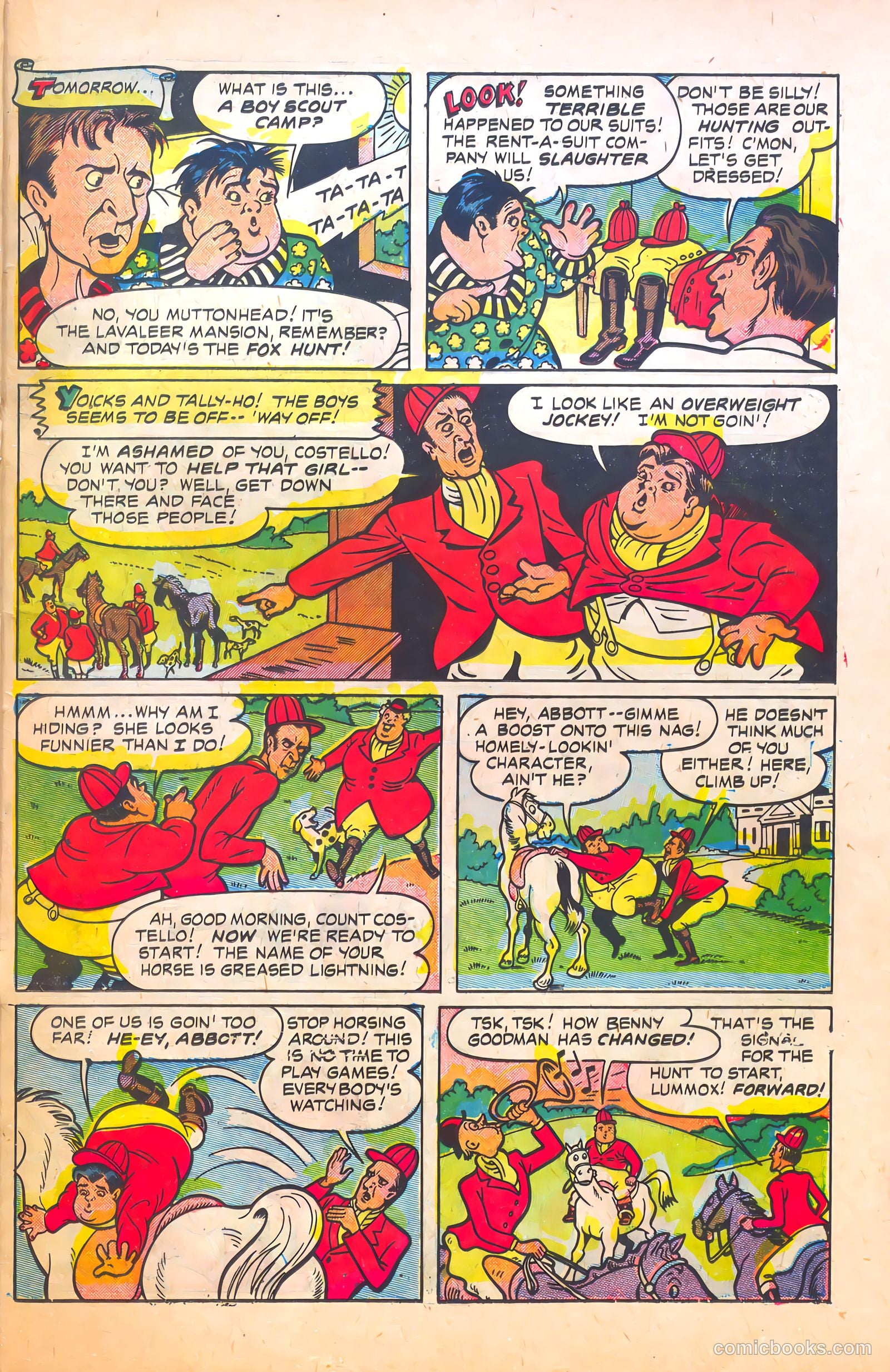 Abbott and Costello Comics #11 (1950) — page 21 of 36
