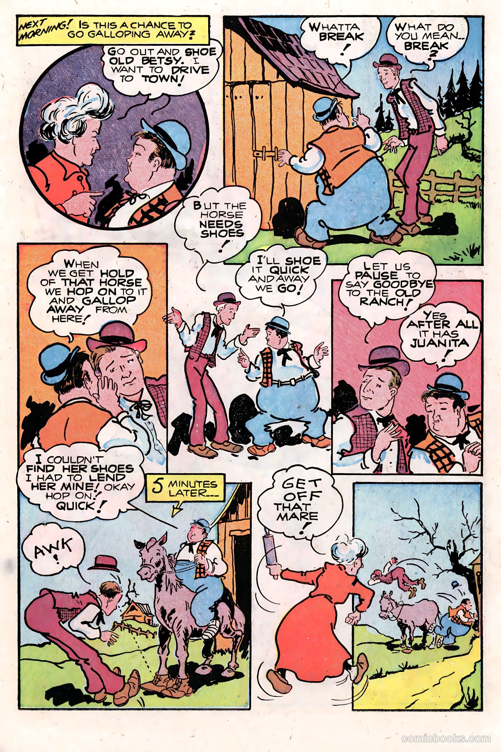 Abbott and Costello Comics #12 (1951) — page 23 of 36