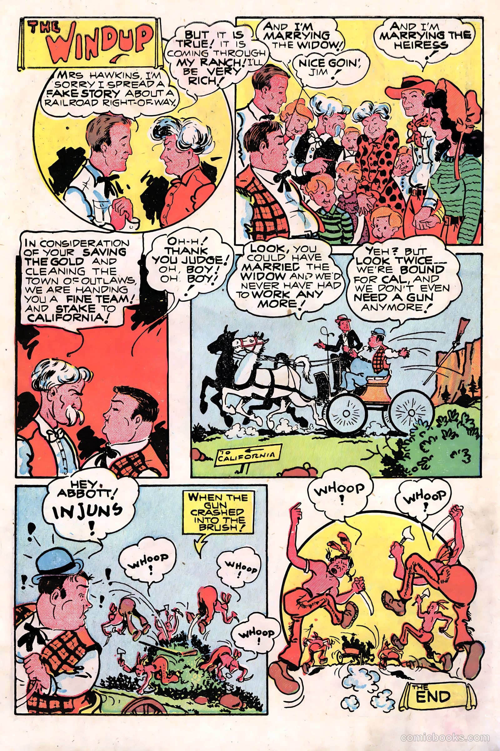 Abbott and Costello Comics #12 (1951) — page 34 of 36