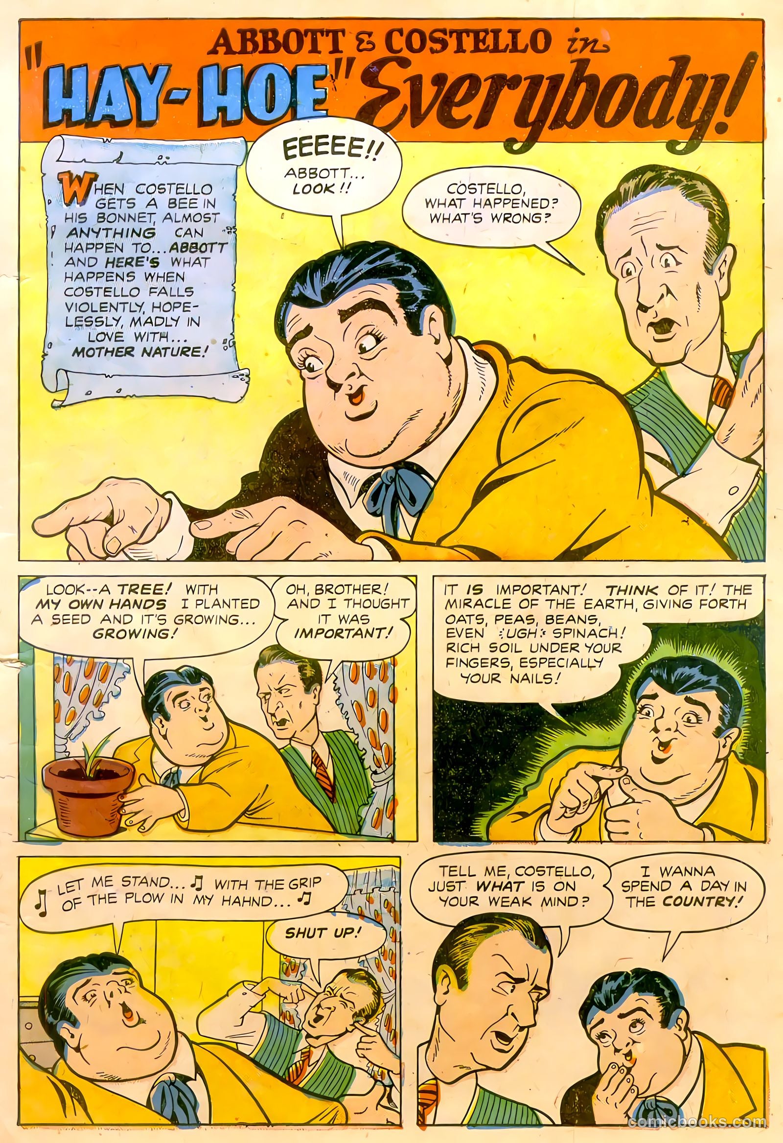 Abbott and Costello Comics #13 (1951) — page 3 of 36