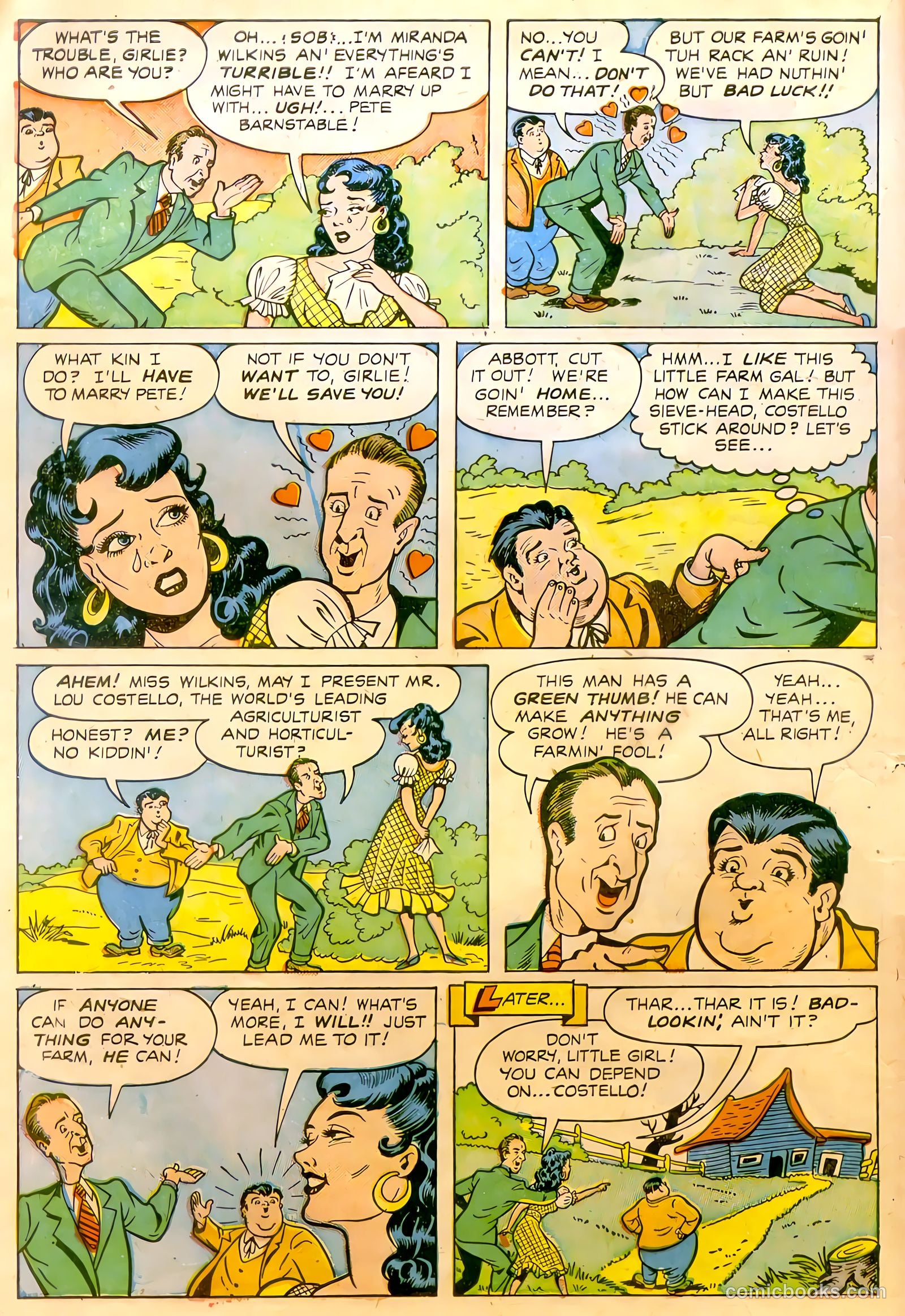 Abbott and Costello Comics #13 (1951) — page 6 of 36
