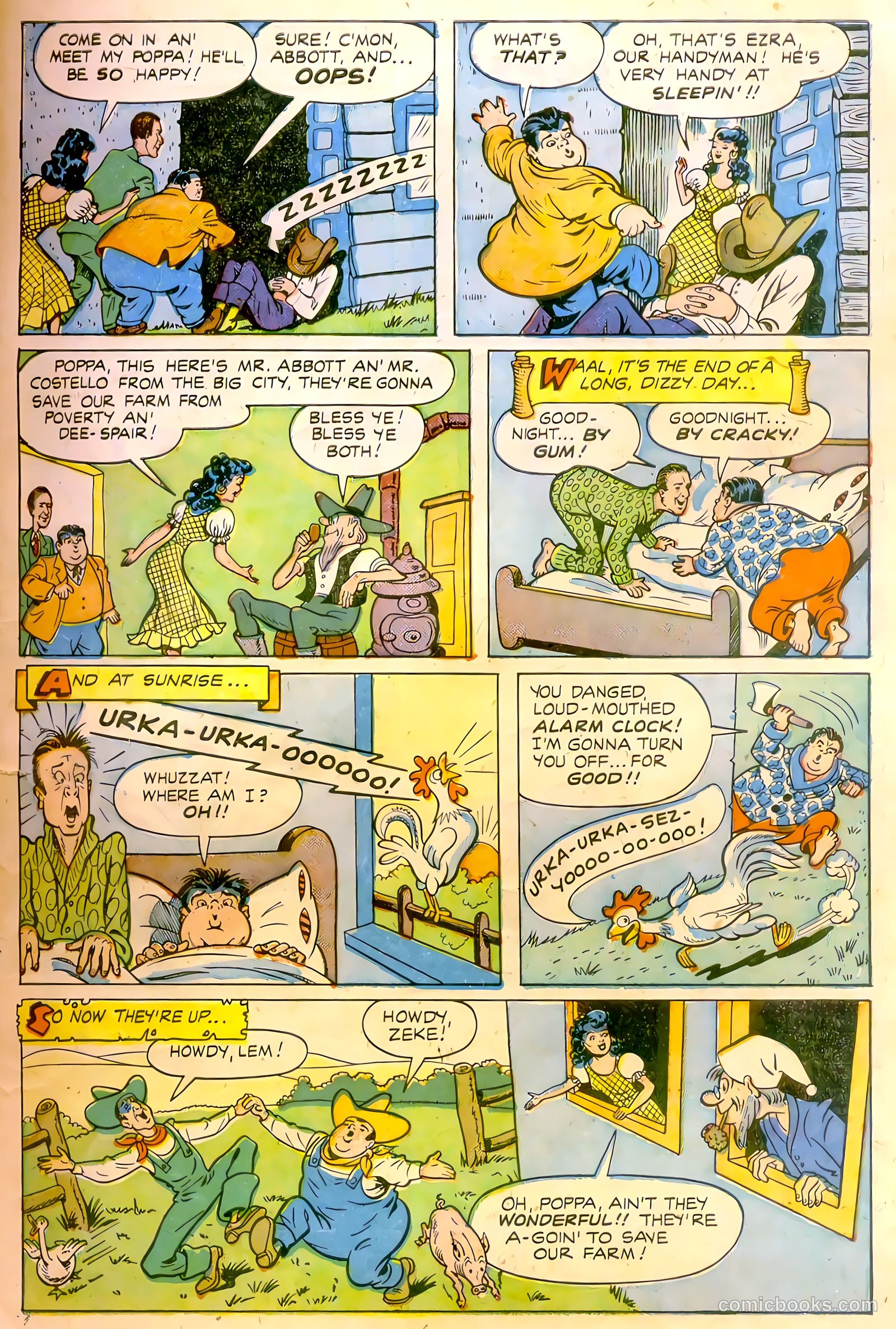 Abbott and Costello Comics #13 (1951) — page 7 of 36
