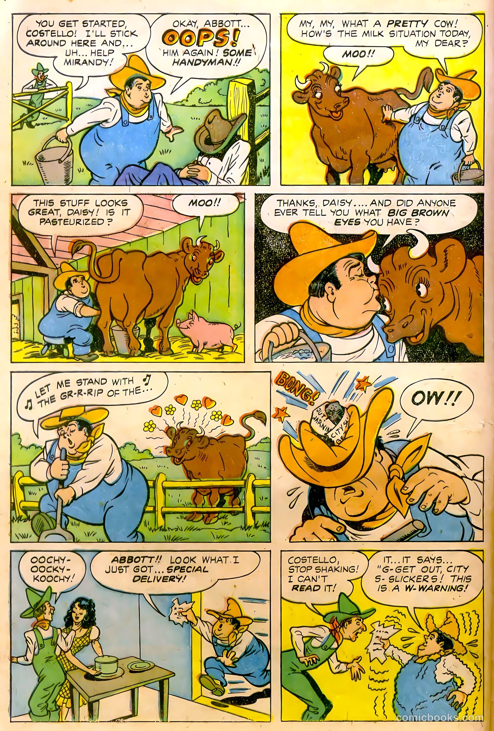 Abbott and Costello Comics #13 (1951) — page 8 of 36