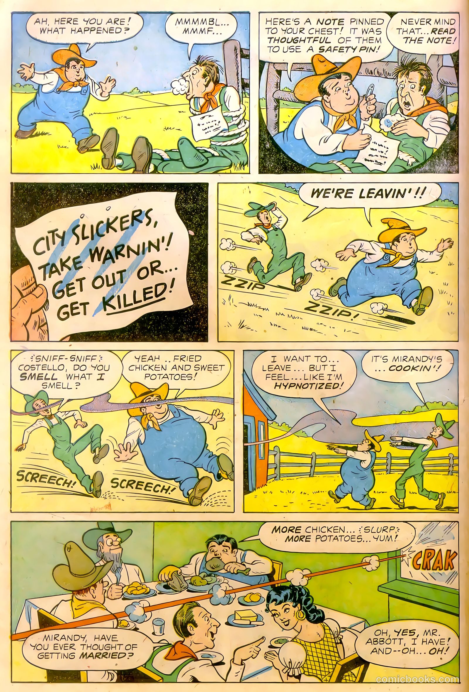 Abbott and Costello Comics #13 (1951) — page 10 of 36