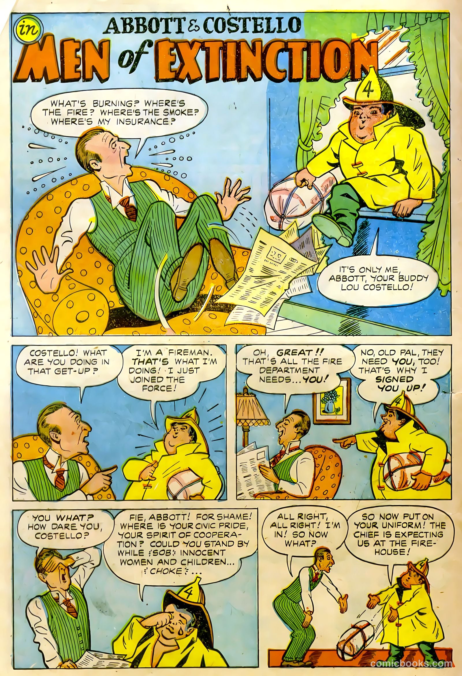 Abbott and Costello Comics #13 (1951) — page 28 of 36