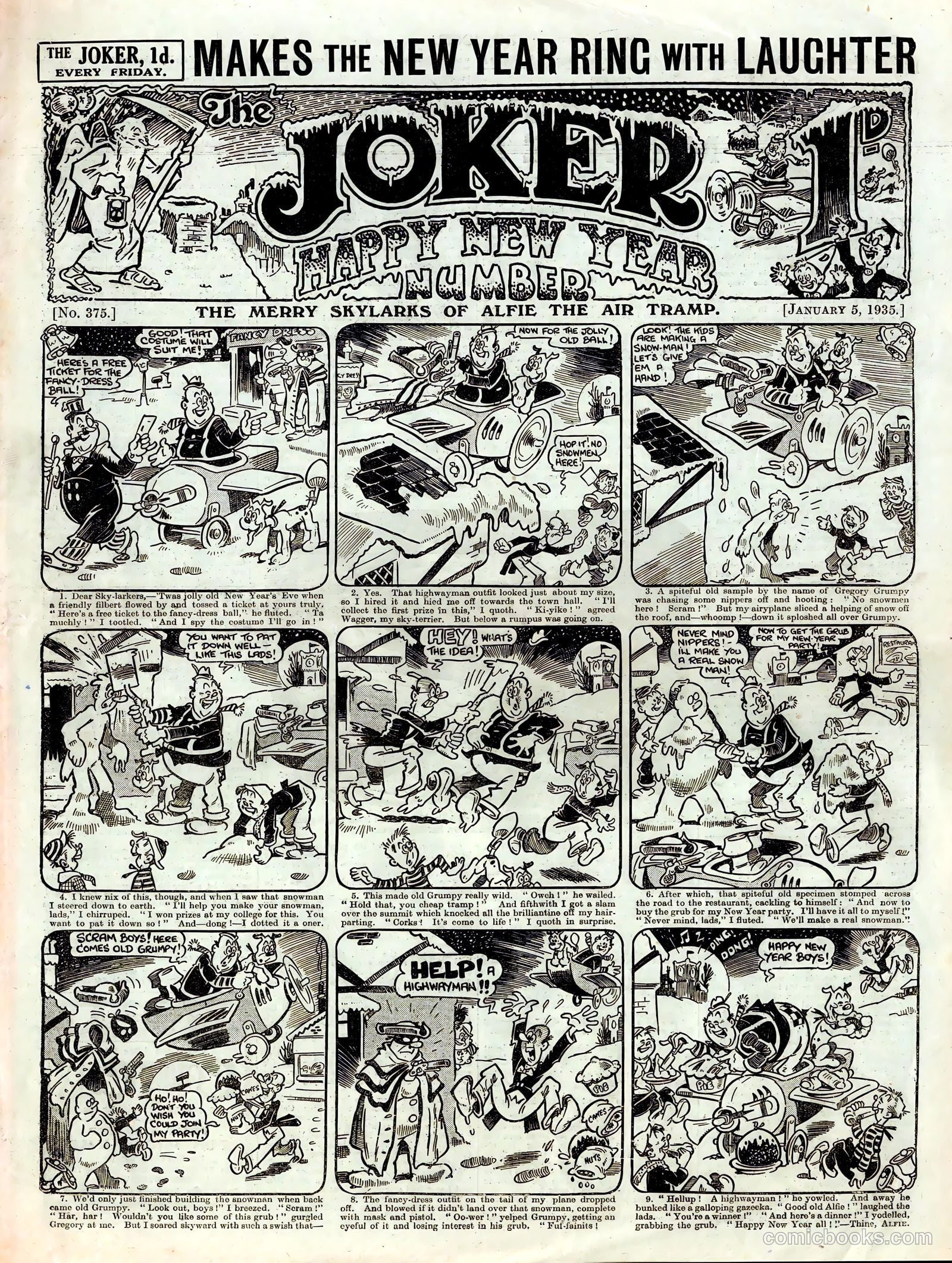 The Joker #375 cover