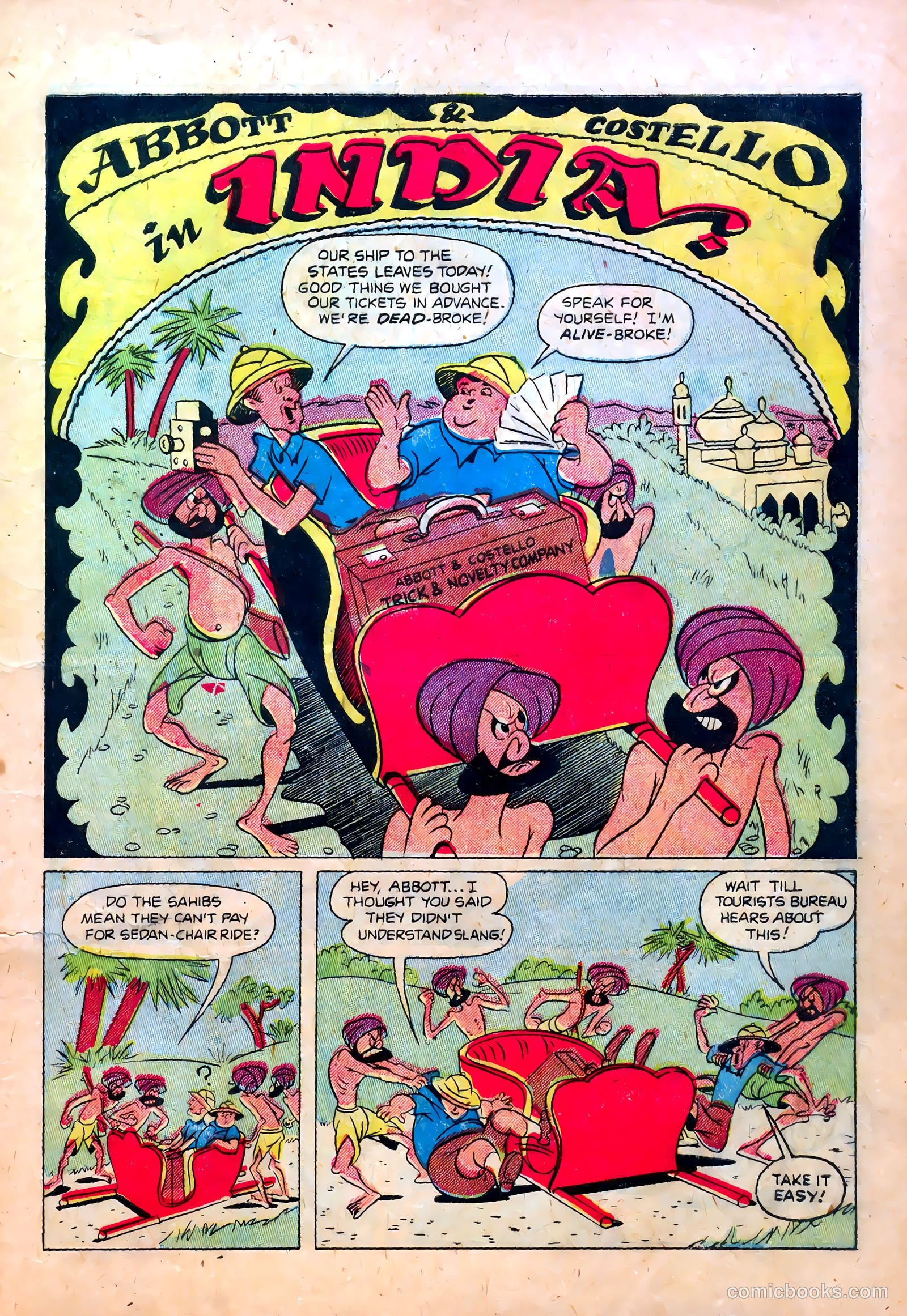 Abbott and Costello Comics #15 (1952) — page 3 of 36