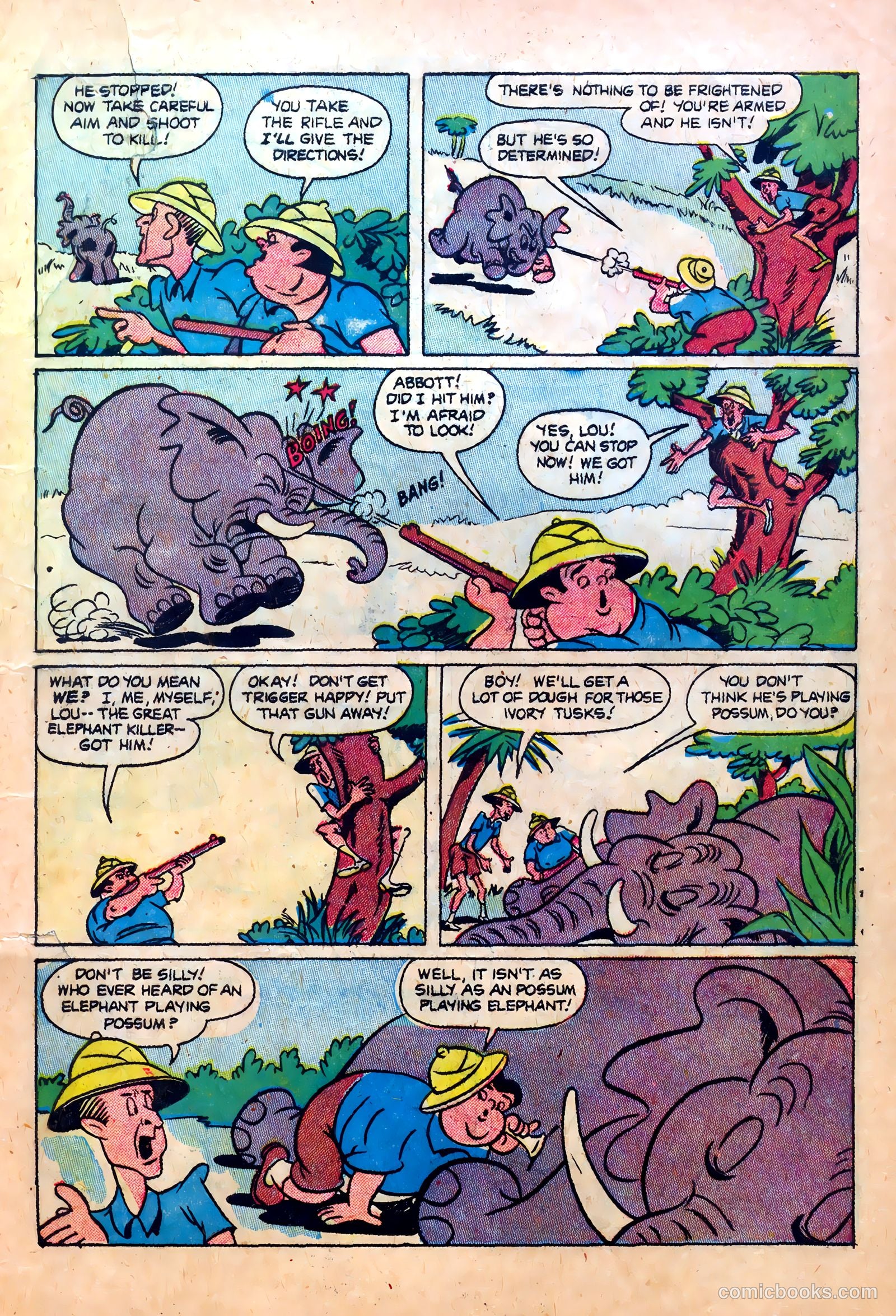 Abbott and Costello Comics #15 (1952) — page 5 of 36