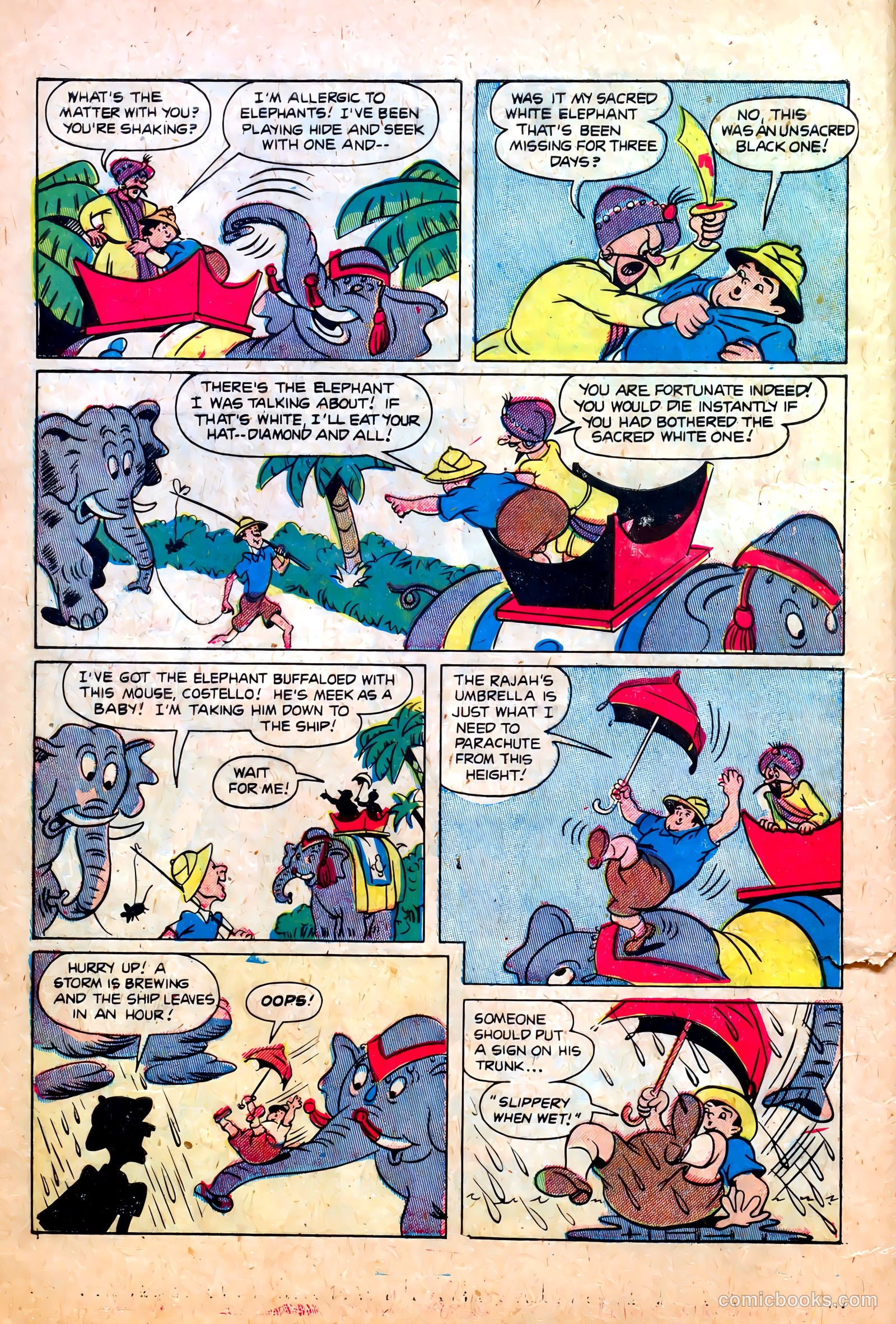 Abbott and Costello Comics #15 (1952) — page 8 of 36