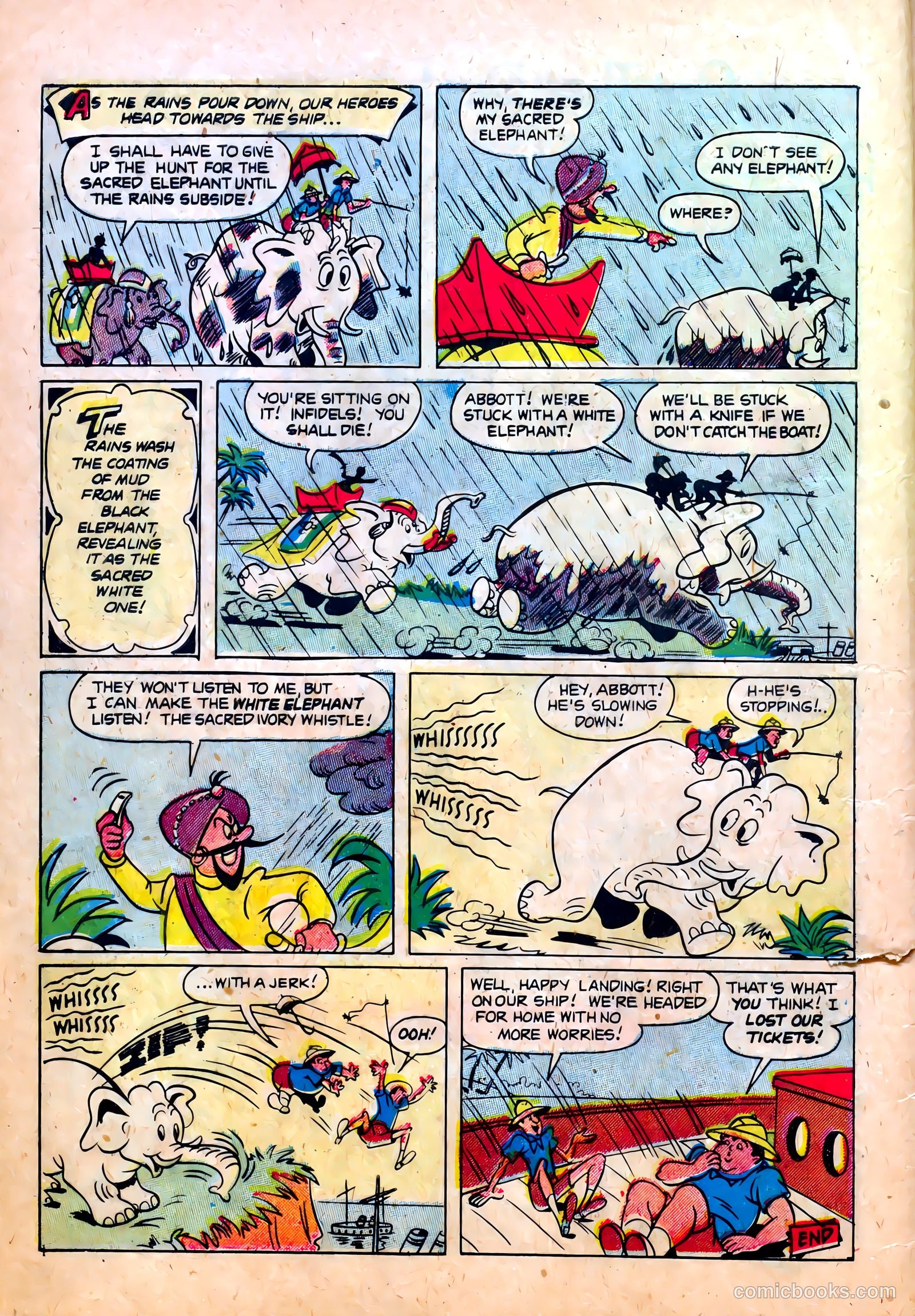 Abbott and Costello Comics #15 (1952) — page 10 of 36