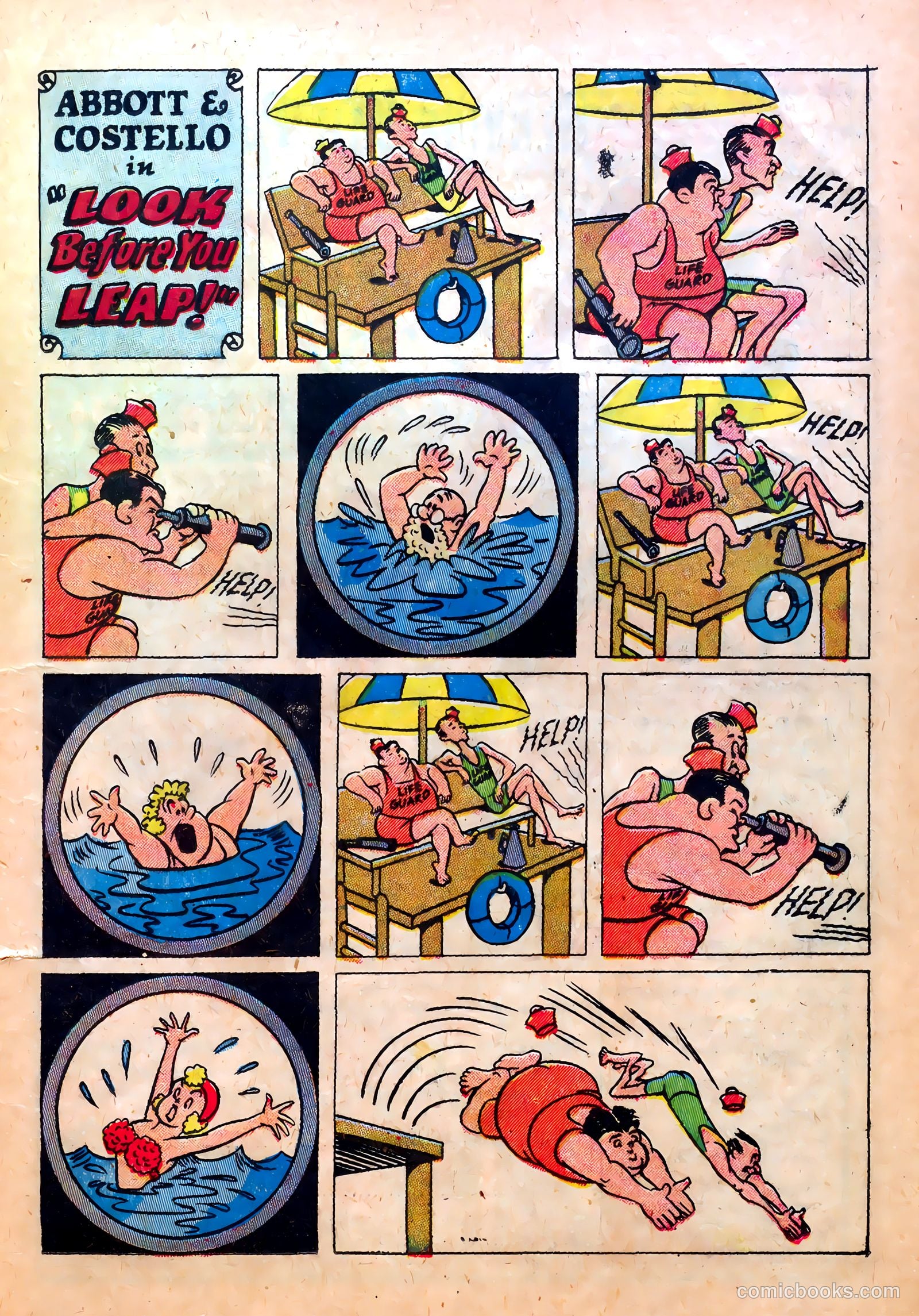 Abbott and Costello Comics #15 (1952) — page 11 of 36