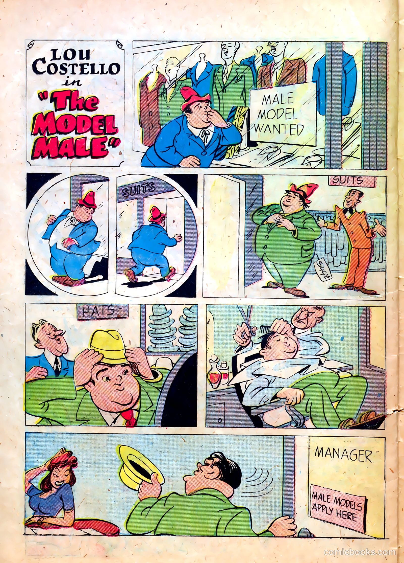 Abbott and Costello Comics #15 (1952) — page 22 of 36