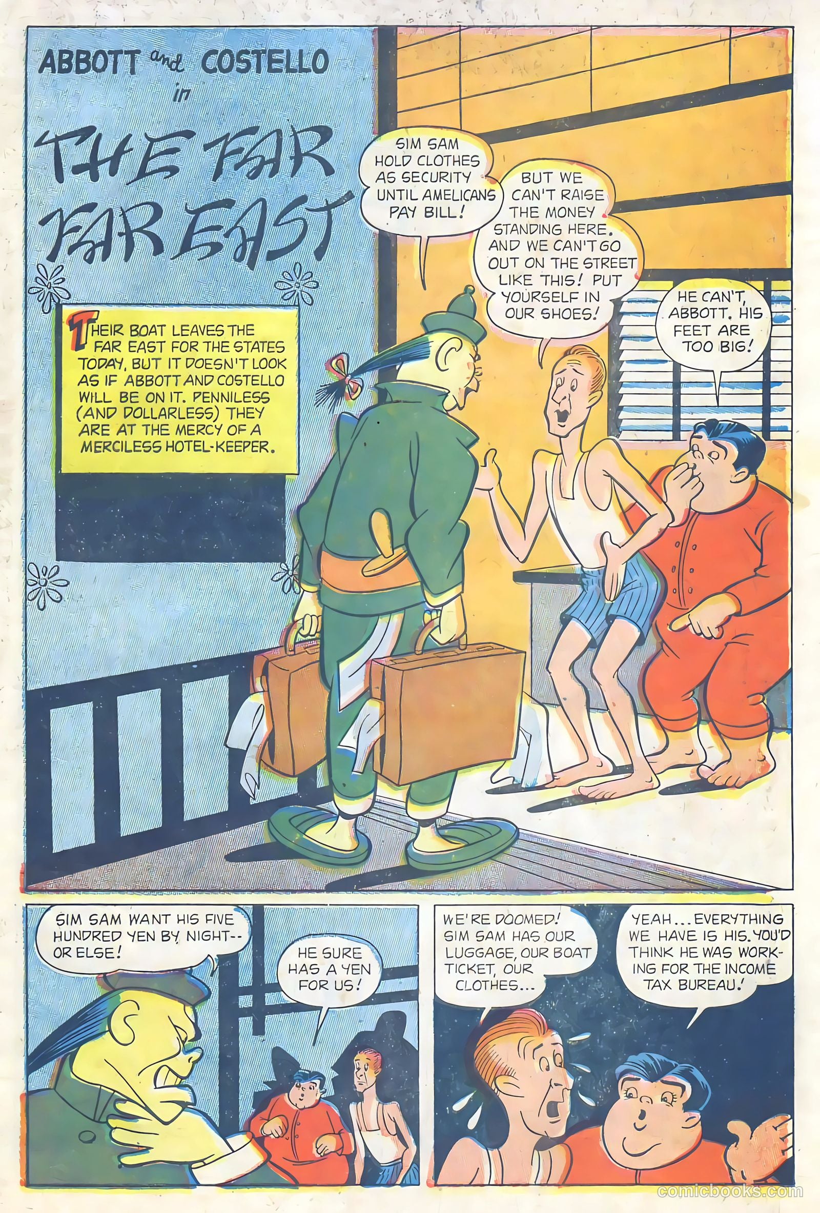 Abbott and Costello Comics #17 (1953) — page 3 of 36