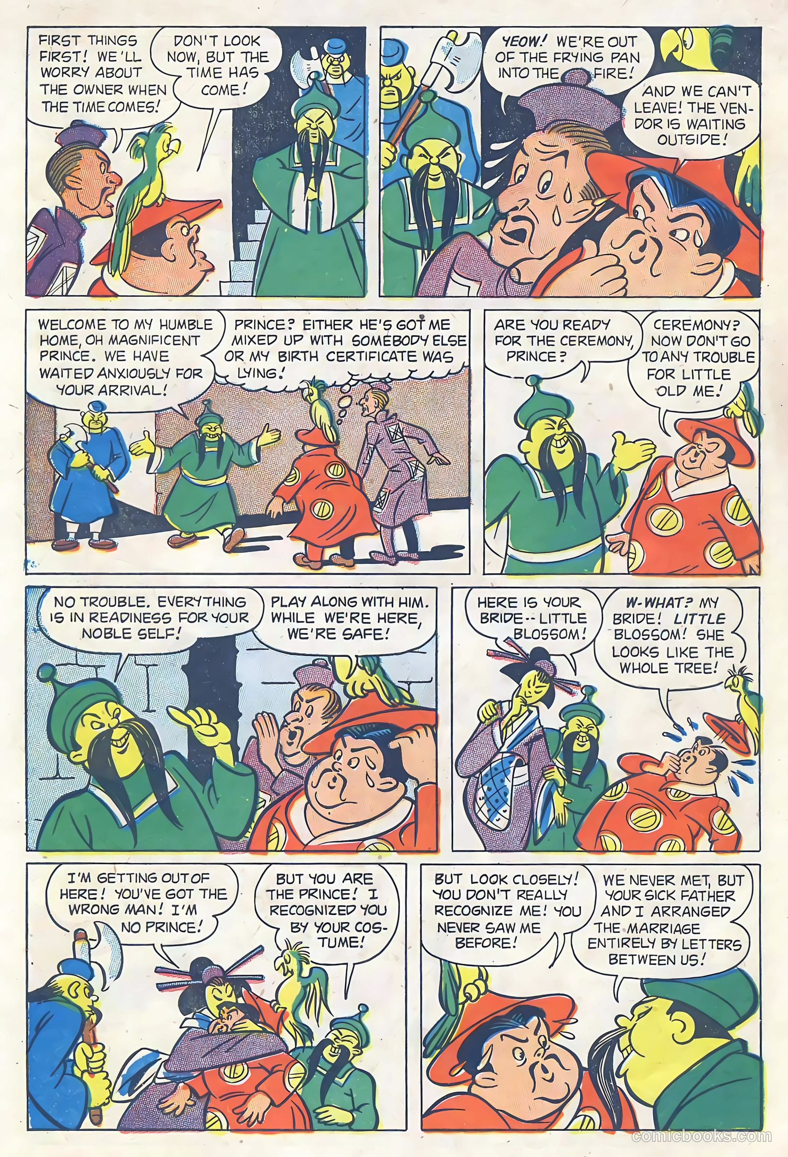 Abbott and Costello Comics #17 (1953) — page 8 of 36