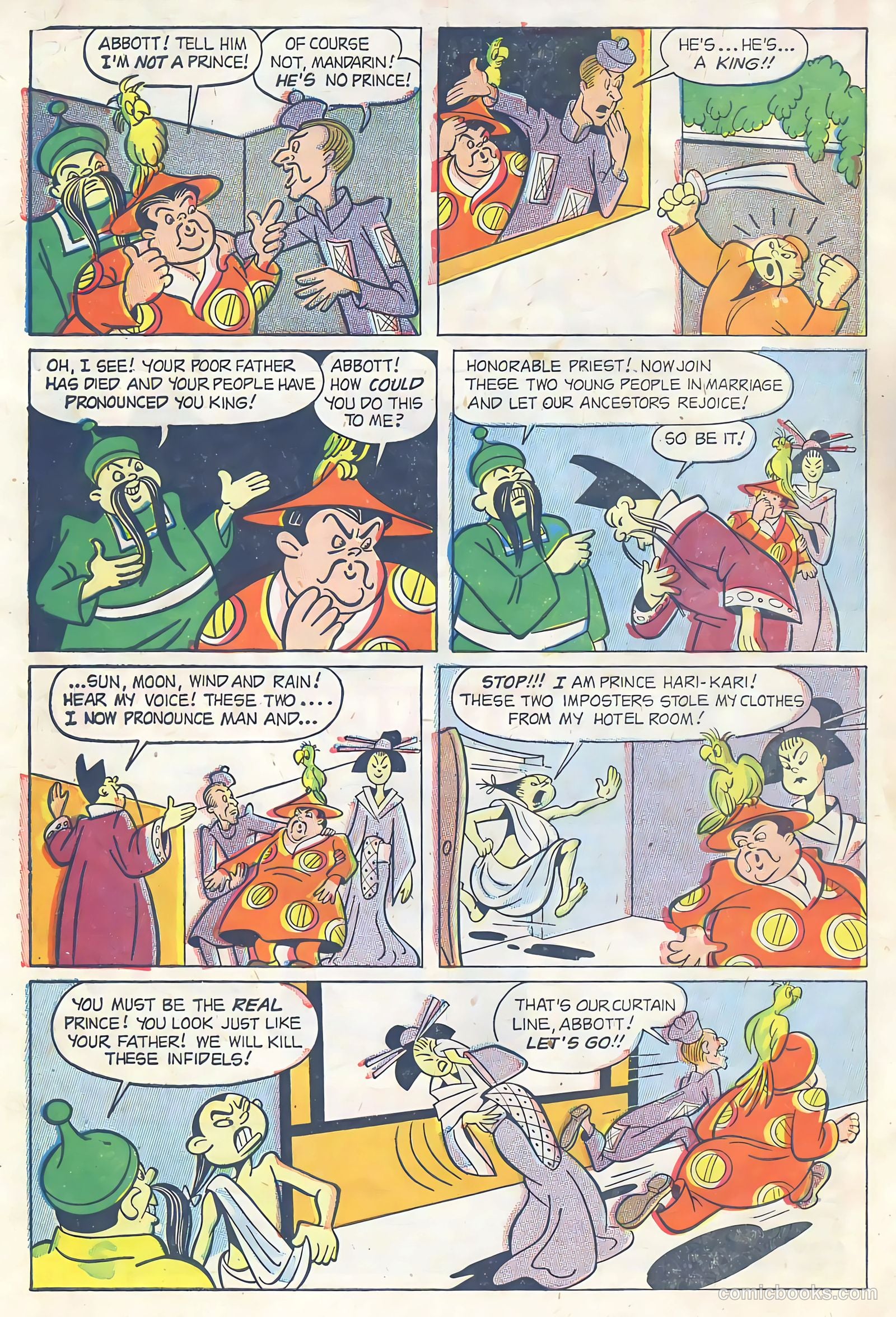 Abbott and Costello Comics #17 (1953) — page 10 of 36