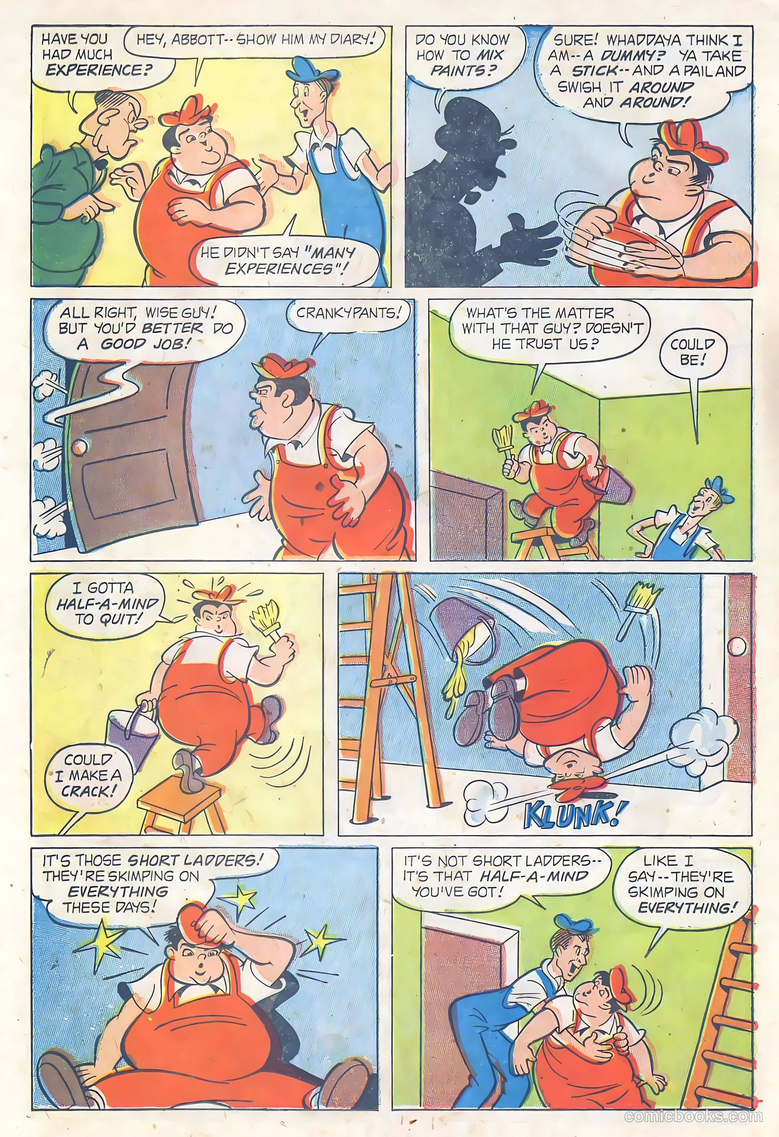 Abbott and Costello Comics #17 (1953) — page 14 of 36